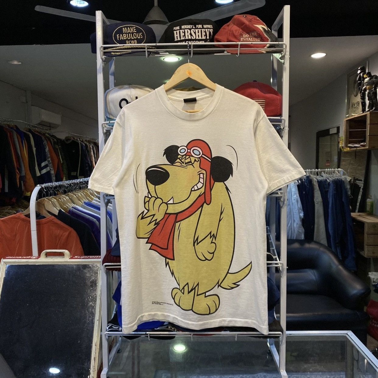 Cartoon Network Vintage 90s Wacky Races Muttley Hanna Barbera T-Shirt 1993 Size US L / EU 52-54 / 3 - 1 Thumbnail