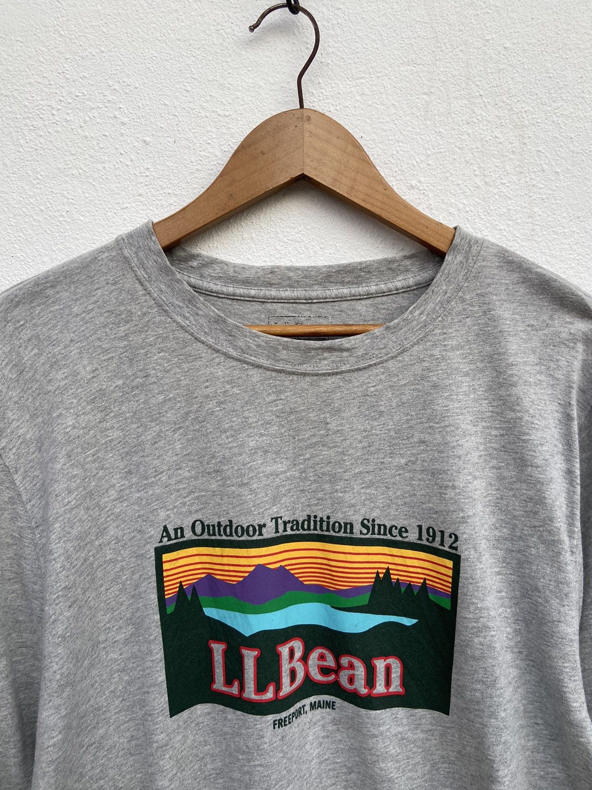 L.L. Bean × Vintage Vintage LL Bean t shirt long sleeve Size US L / EU 52-54 / 3 - 2 Thumbnail