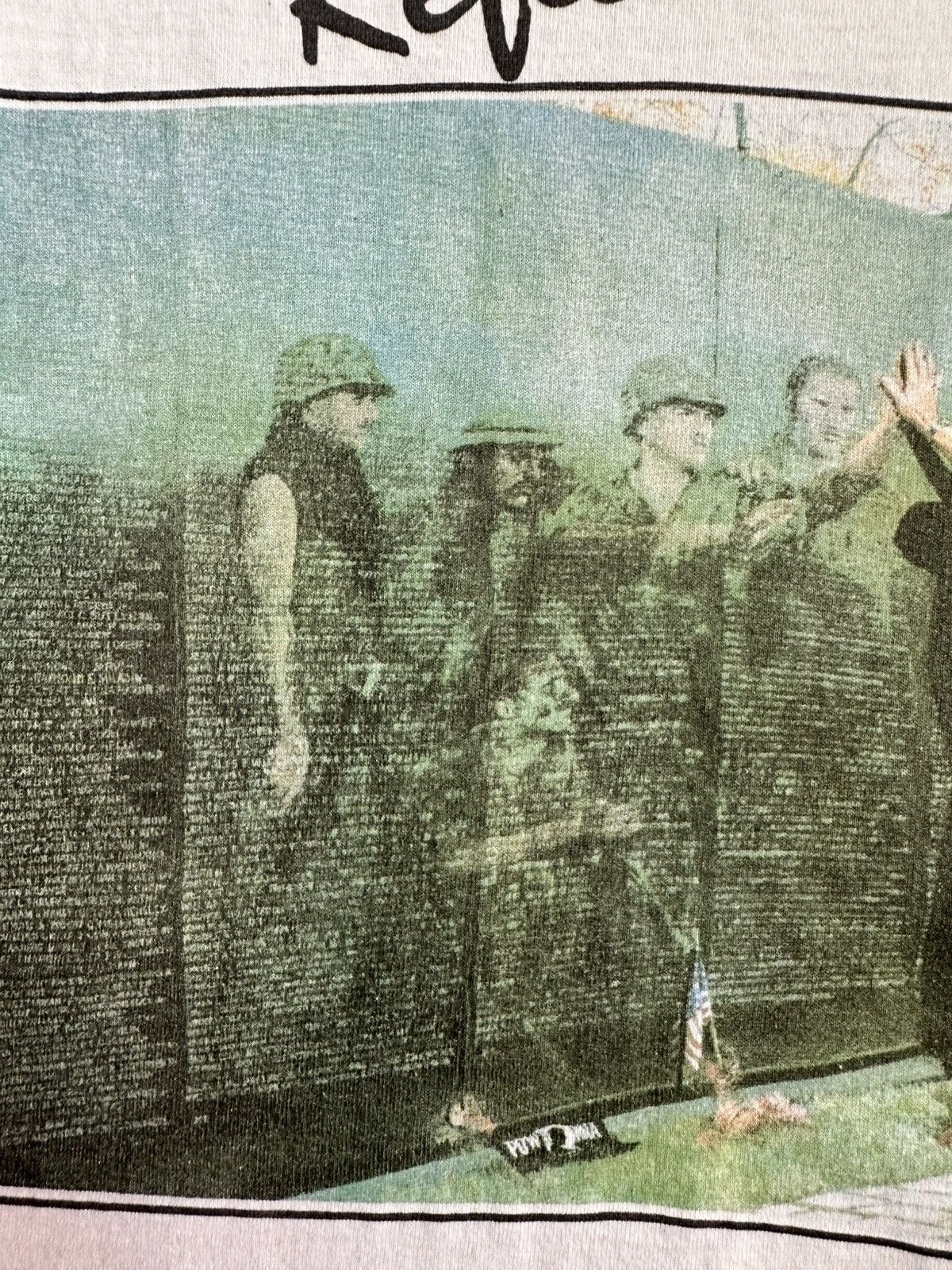 Arts & Science Reflections Vietnam Veterans Memorial Washington DC Vintage Size US XL / EU 56 / 4 - 4 Thumbnail