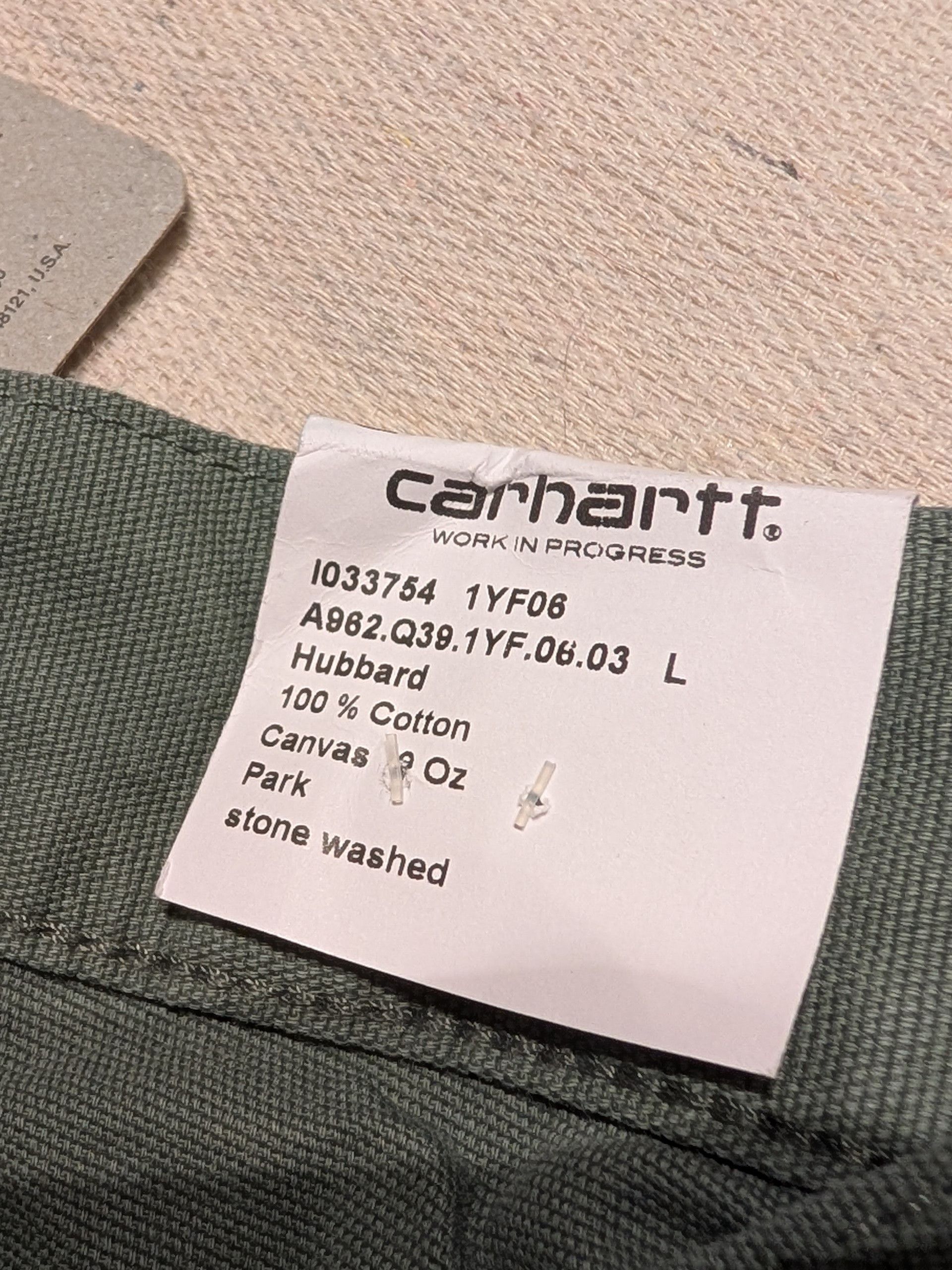 Carhartt Wip New Carhartt single knee OG pants mens L 36 30 Size US 36 / EU 52 - 6 Thumbnail