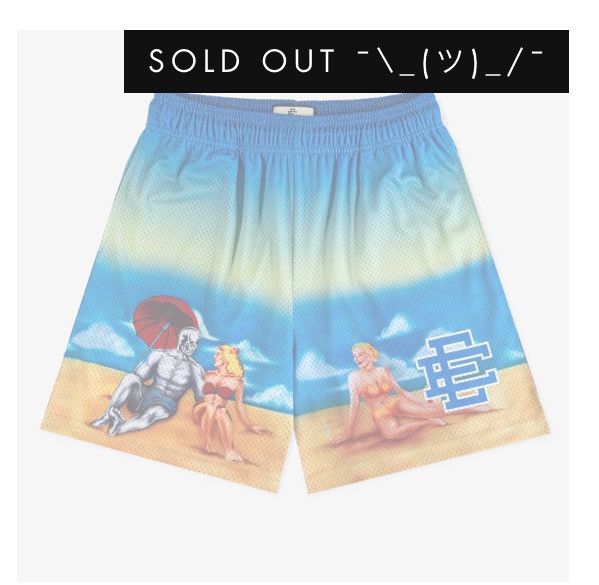 Eric Emanuel × Warren Lotas NEW Eric Emanuel x Warren Lotas Shorts Large Size US 34 / EU 50 - 8 Thumbnail