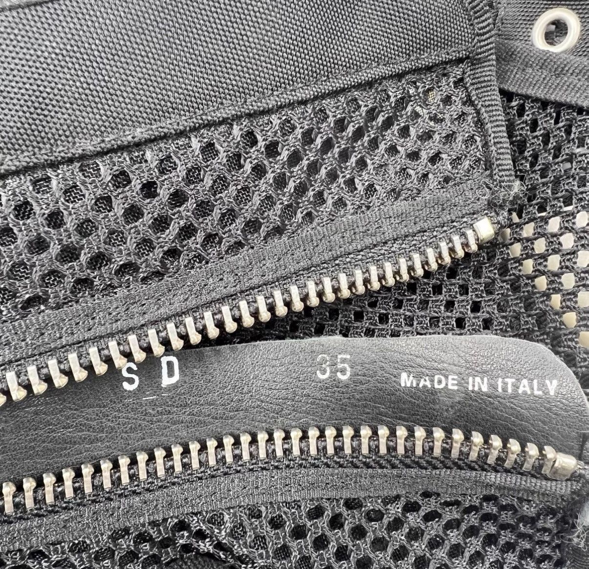 Rick Owens Rick Owens / RO Black Mesh Breathable High-Top Sneakers K12 Size US 5 / IT 35 - 3 Thumbnail