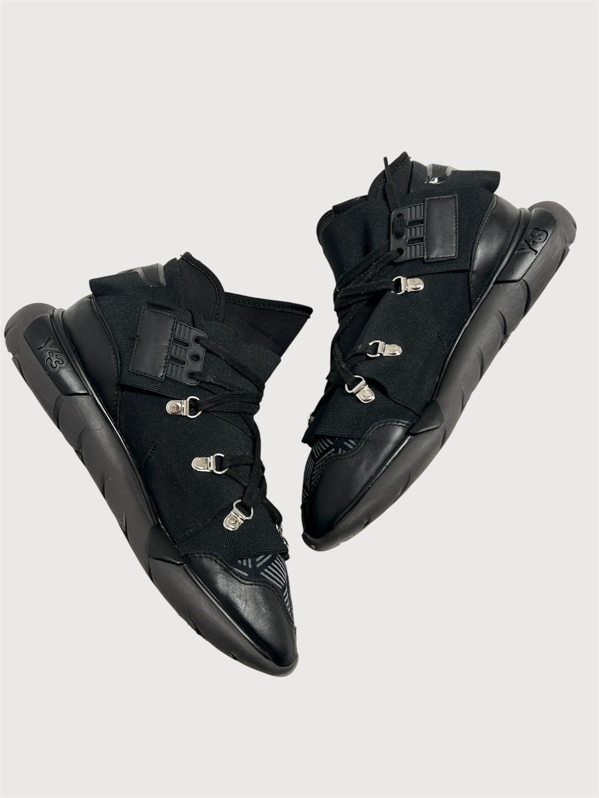 Y-3 FW2016 Qasa High Hexagon Lace Size US 9 / EU 42 - 3 Thumbnail