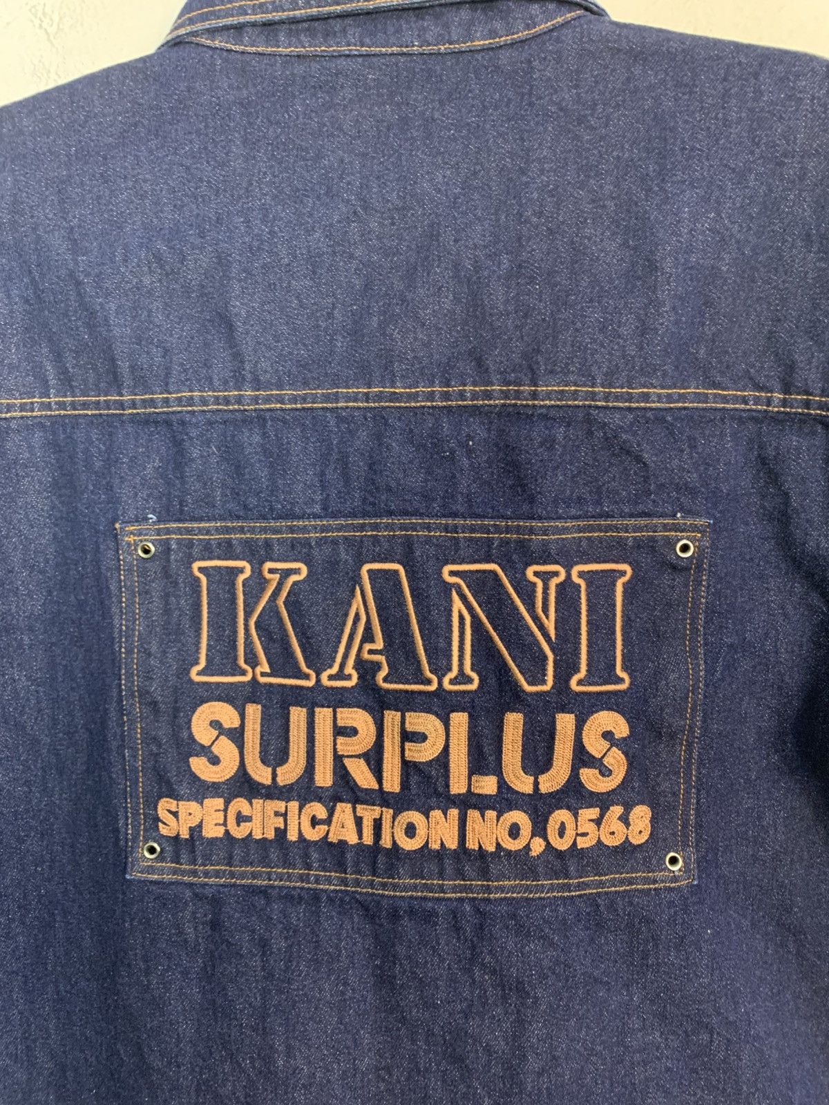 Karl Kani Vintage Karl Kani Surplus Button Down Denim Jacket Size US XL / EU 56 / 4 - 2 Thumbnail