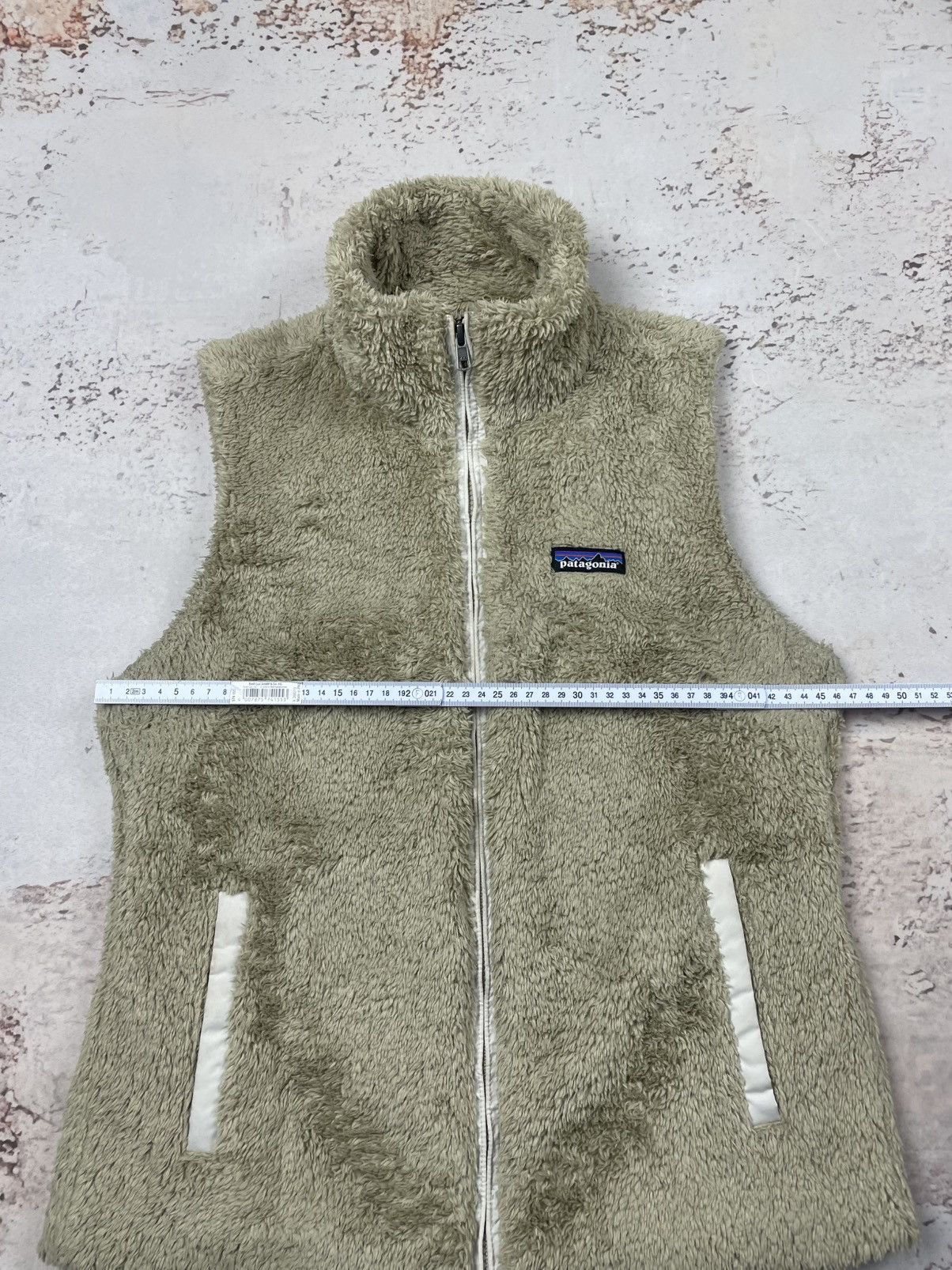 Patagonia Patagonia M – Fleece Vest Cream,Lightweight Polar Outdoor Size M / US 6-8 / IT 42-44 - 10 Thumbnail