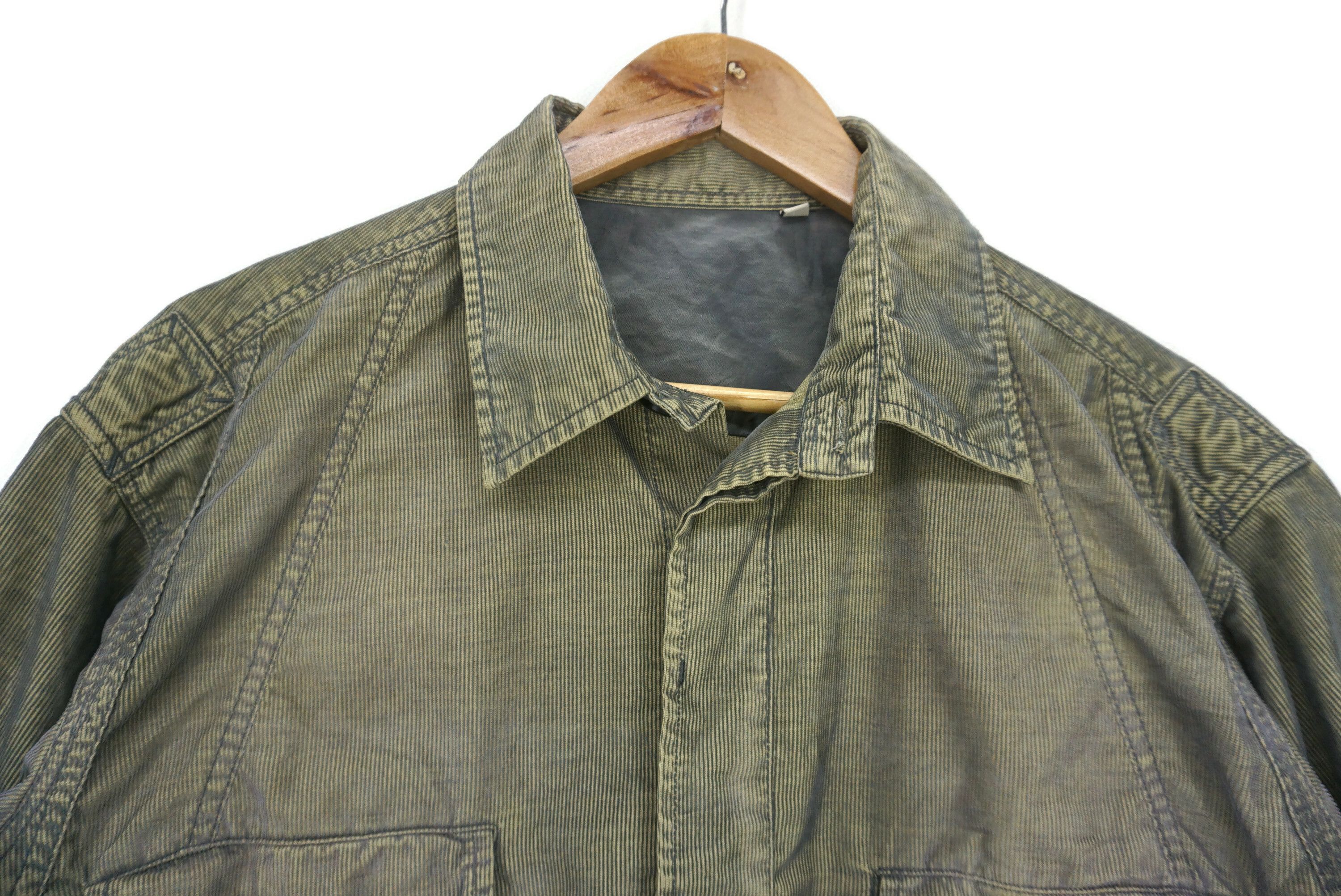 Mason's Iridescent Shirt Patchwork Twill Fabric Made in Italy Size US L / EU 52-54 / 3 - 3 Thumbnail