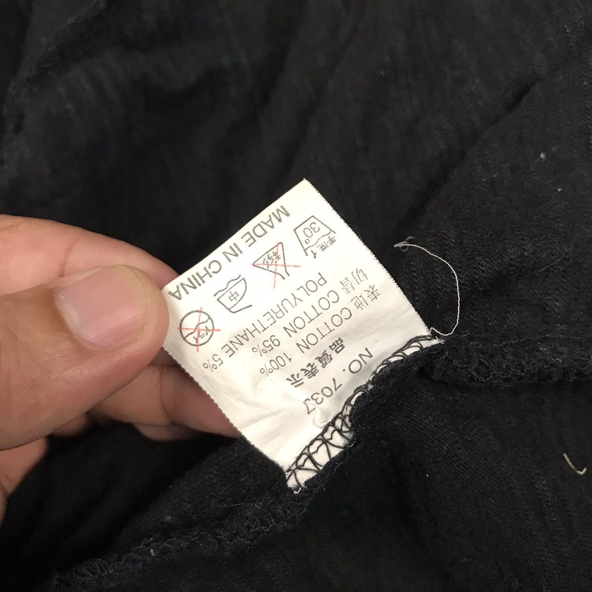 If Six Was Nine IN THE ATTIC PATCHWORK BLACK CARDIGAN PUNK JAPAN JACKET Size US L / EU 52-54 / 3 - 16 Thumbnail