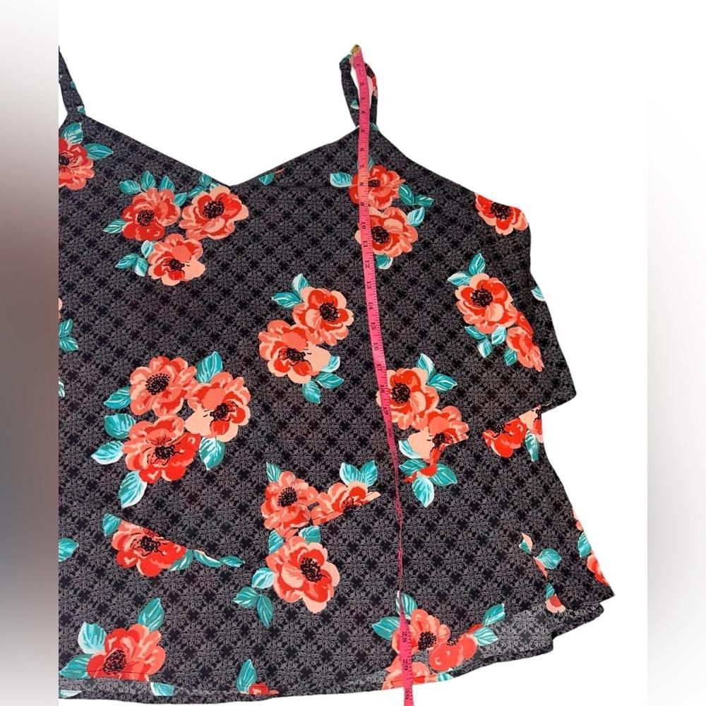 Torrid Torrid l Floral Layered Crisscross Cami 5X Size M / US 6-8 / IT 42-44 - 5 Thumbnail
