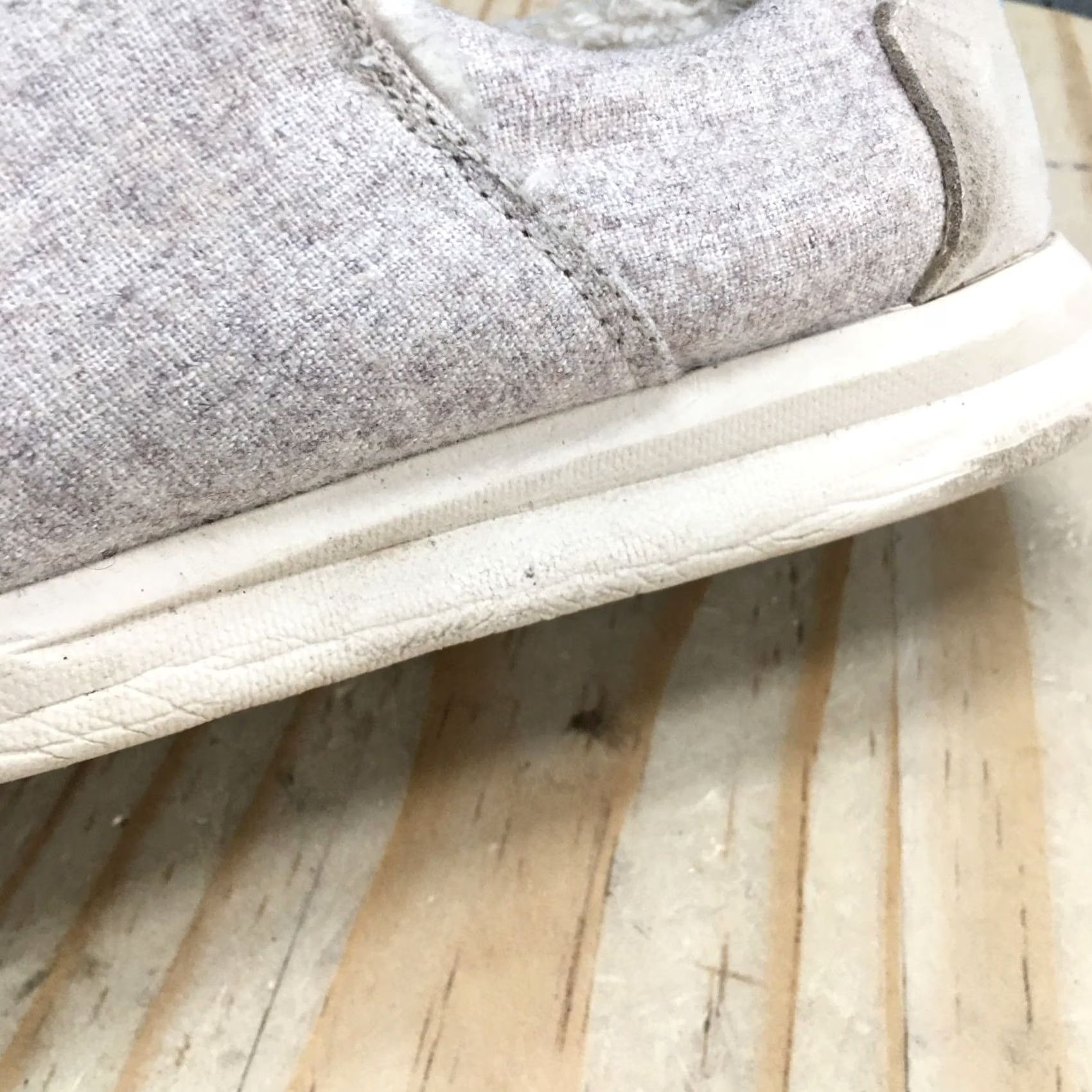 Toms TOMS Shoes Womens 9 Del Rey Sneakers Gray Casual Lace Up Comfort Low Top Flats Size M / US 6-8 / IT 42-44 - 5 Thumbnail