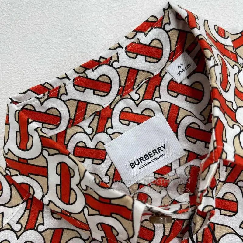 Burberry Burberry Orange Cotton Short Sleeve Polo Shirt. Size US M / EU 48-50 / 2 - 4 Thumbnail