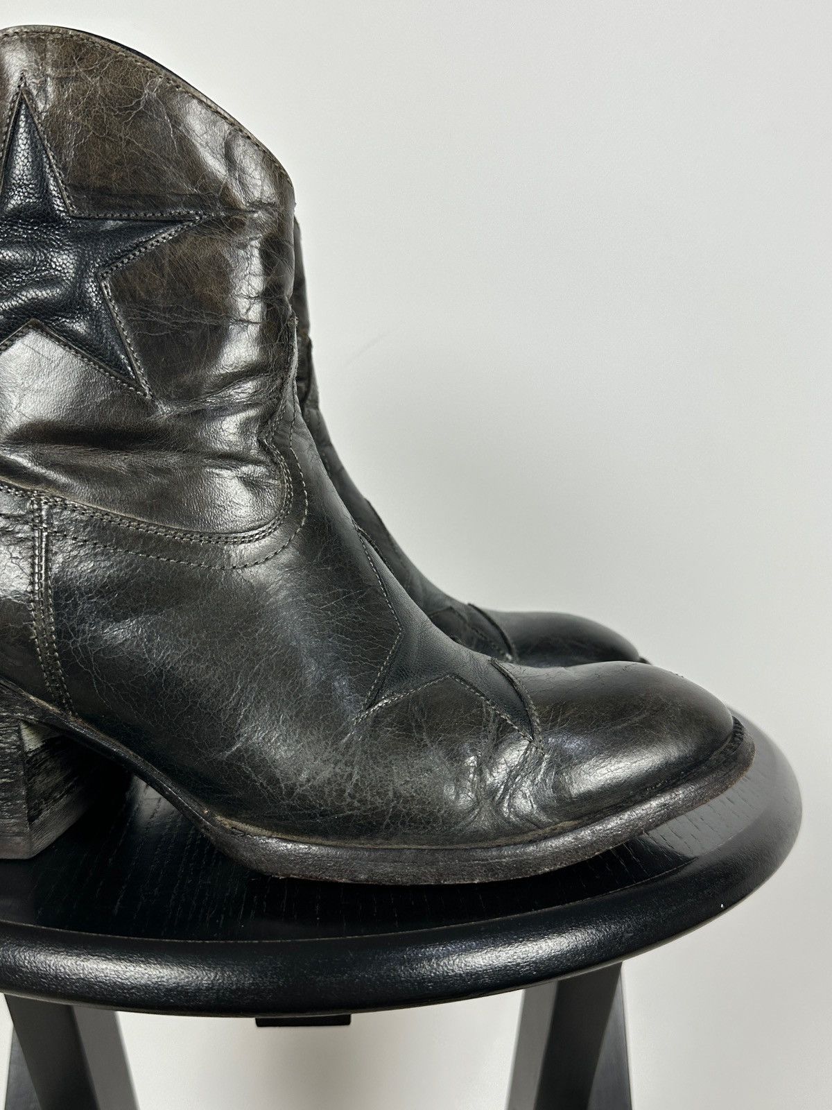 Old Gringo Old Gringo Mexicana Cowboy Leather Ankle Stars Boots Size US 8 / IT 38 - 16 Thumbnail