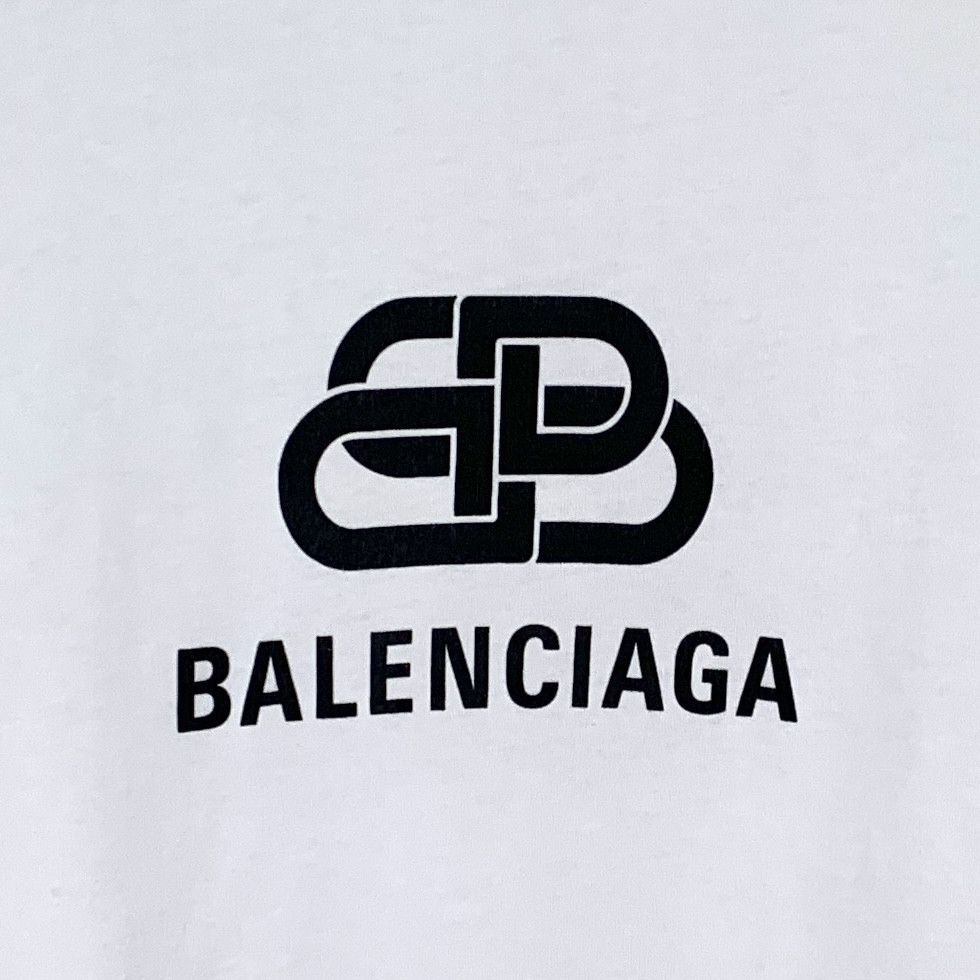 Balenciaga Balenciaga Logo T-Shirt White (XS) Size US XS / EU 42 / 0 - 4 Thumbnail