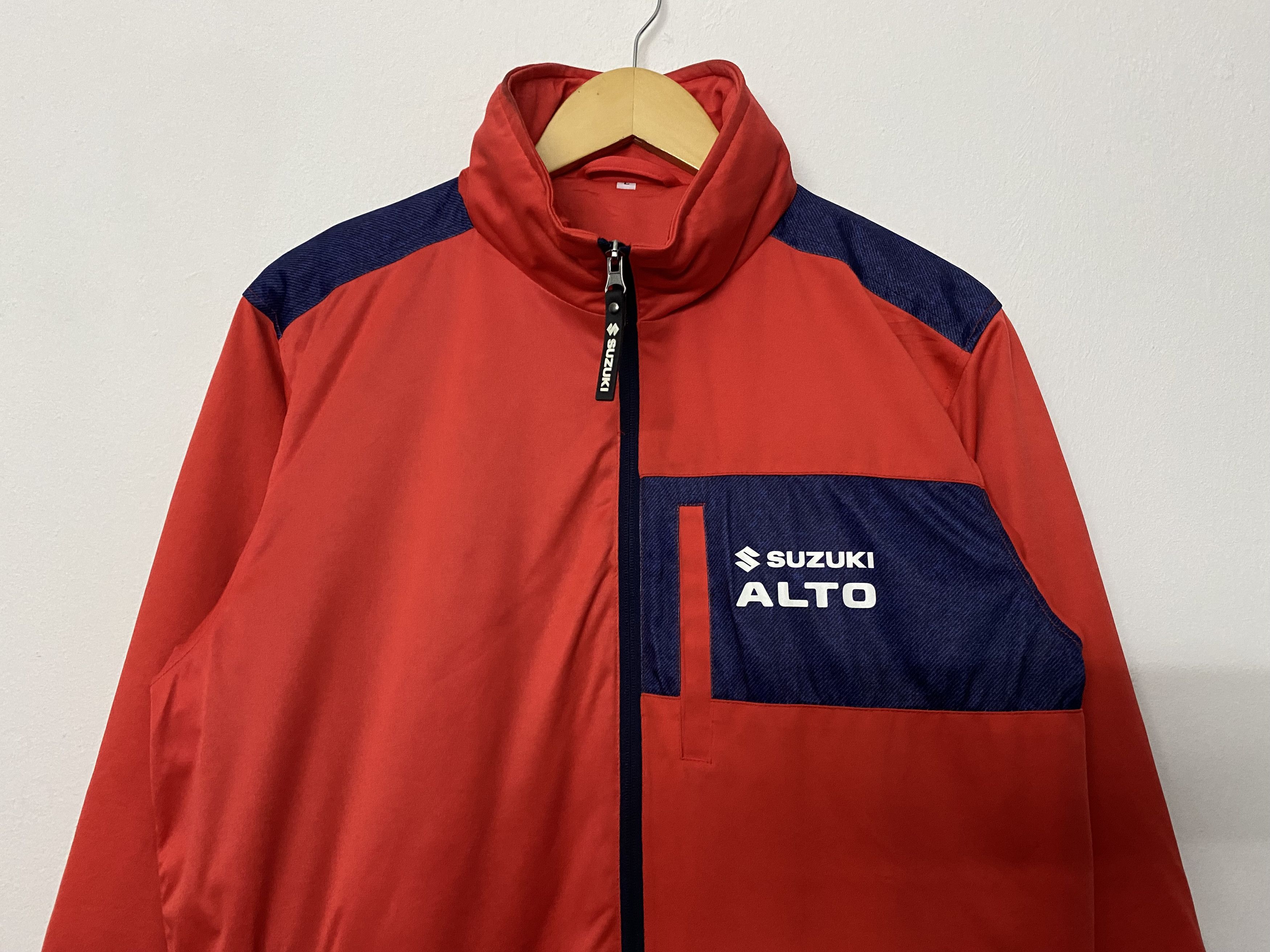 Japanese Brand VINTAGE SUZUKI ALTO HYBRID RACING JACKET BY ONWARD KASHIYAMA Size US L / EU 52-54 / 3 - 3 Thumbnail