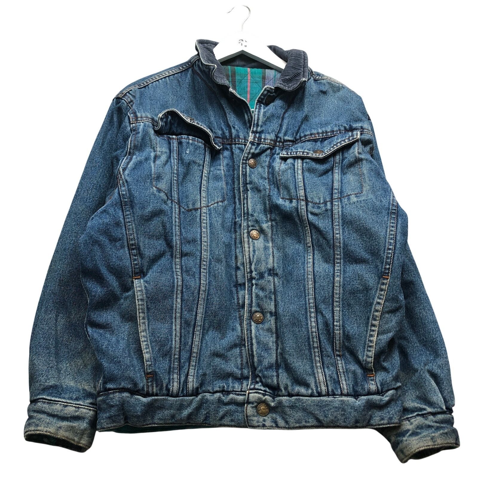 Other Vintage Rugged Gear Extra Tough Denim Jacket Womens XL Size XL / US 12-14 / IT 48-50 - 5 Thumbnail