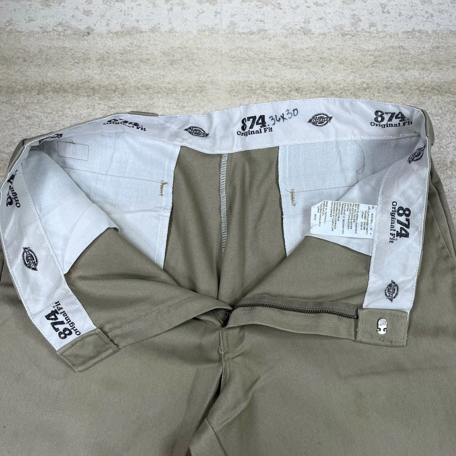 Dickies Vintage Y2K Dickies Khakis Pants 36x30 Original Tan Cotton Size US 36 / EU 52 - 4 Thumbnail