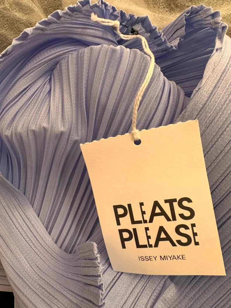 Issey Miyake Issey Miyake size:4 Blue pleated sleeveless vest Size S / US 4 / IT 40 - 4 Thumbnail