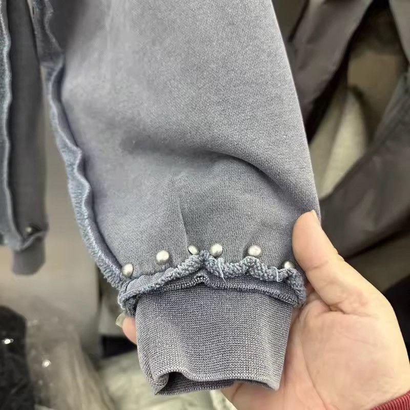 Other Streetwear Patchwork Zip Hip Hop Metal Hoodie Size US L / EU 52-54 / 3 - 4 Thumbnail