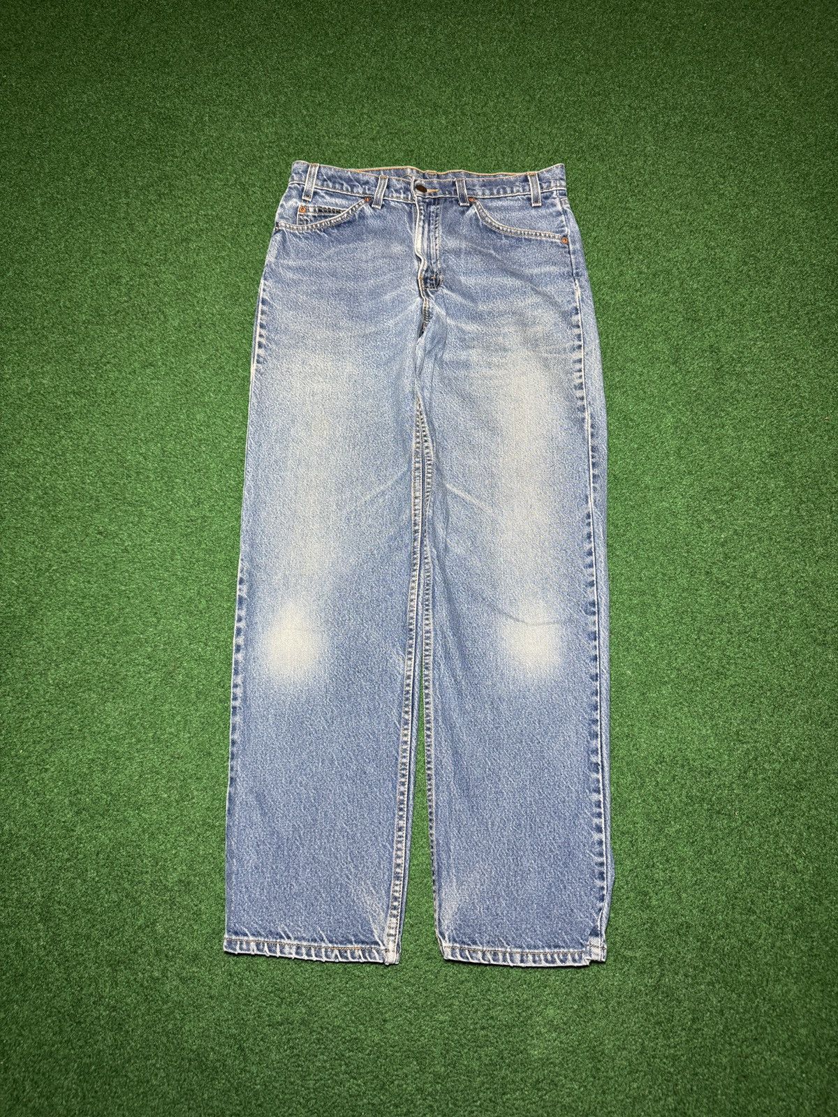 Levi's Vintage Clothing Levis 550 32x32 Relaxed Wide Leg Vintage 90s Grunge Jeans Size US 32 / EU 48 - 1 Thumbnail