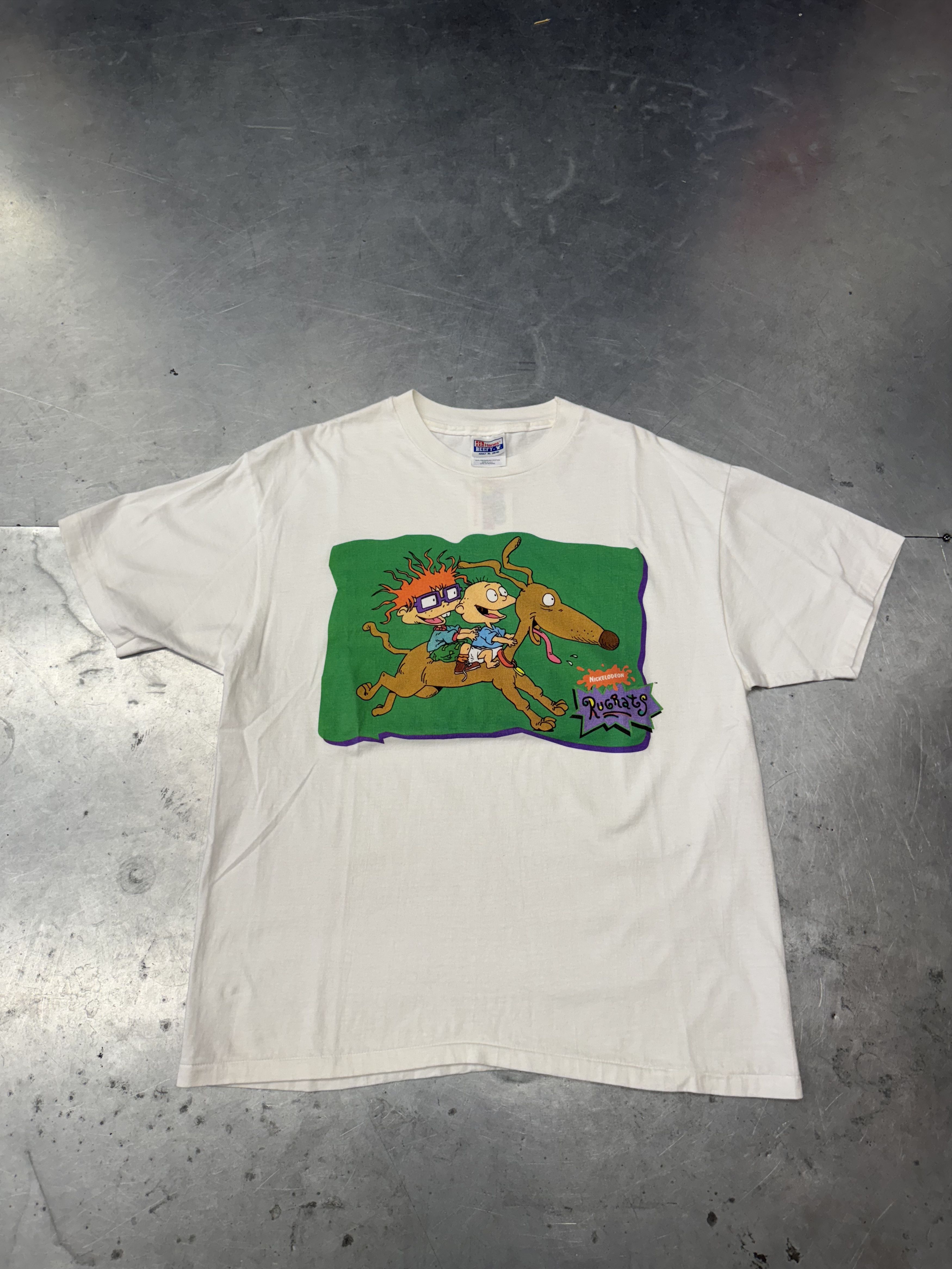 Hanes Vintage Rugrats Tee Size US XL / EU 56 / 4 - 1 Thumbnail