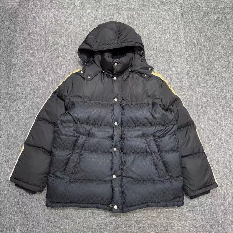 Gucci Gucci 3M reflective striped dark pattern full-print down ja Size US M / EU 48-50 / 2 - 3 Thumbnail