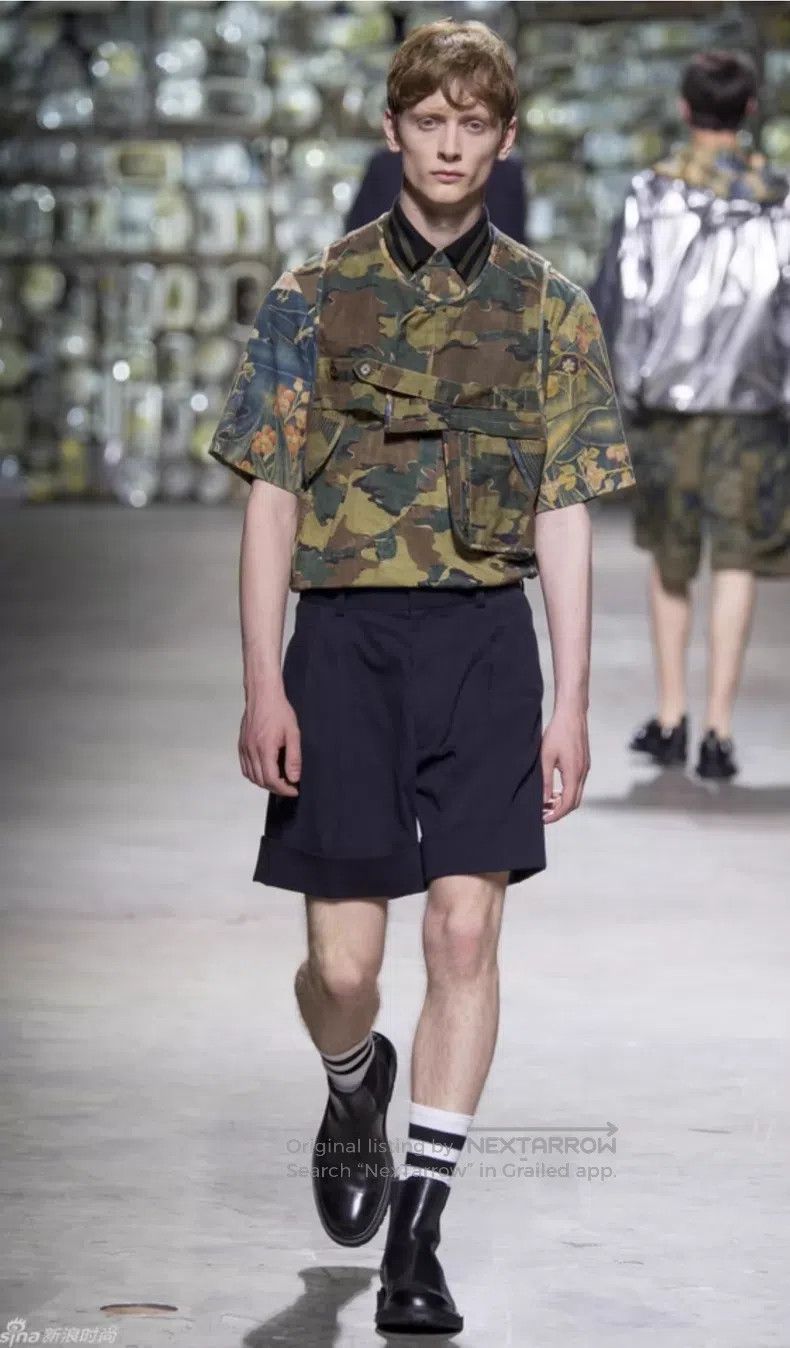 Dries Van Noten Dries Van Noten Green Shirt Size US M / EU 48-50 / 2 - 1 Thumbnail