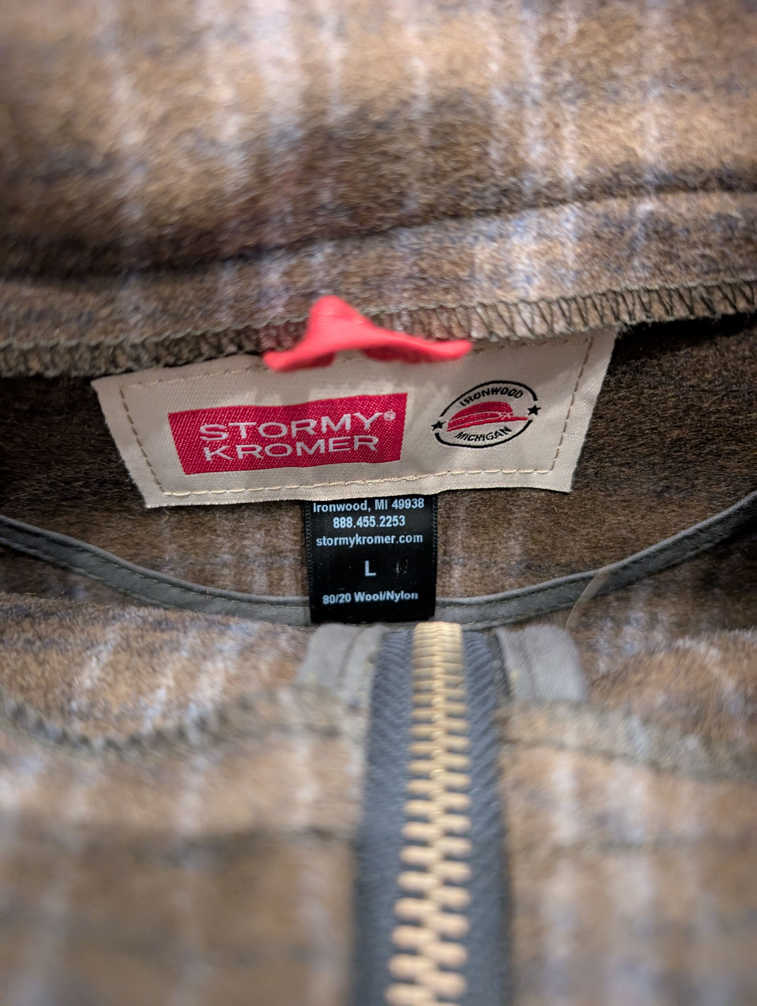 Stormy Kromer Stormy Kromer Ironwood Wool Blend Full Zip Vest Made in USA Size US L / EU 52-54 / 3 - 3 Thumbnail