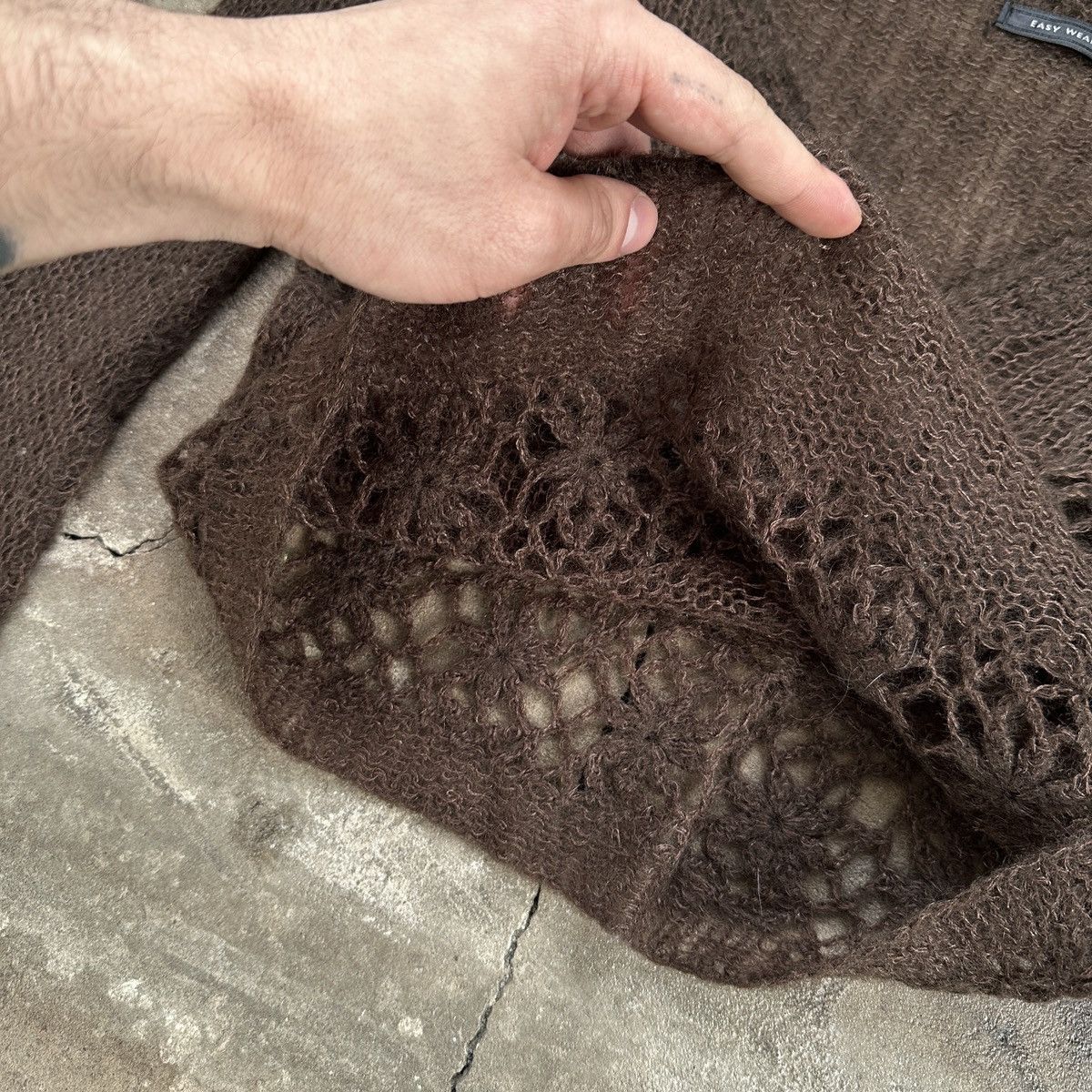 Japanese Brand × Vintage Vintage Japanese Easy Wear Wool Knit Sweater Size XS / US 0-2 / IT 36-38 - 6 Thumbnail