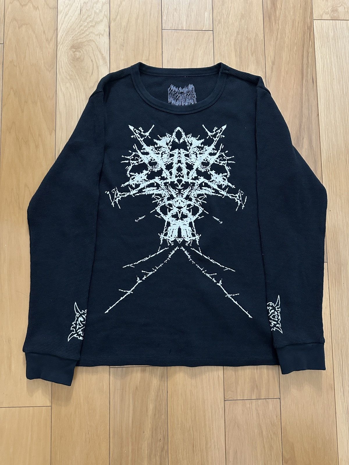 Actual Hate × Ken Carson × Playboi Carti Ken Carson ChaosTour ChaosLive Thermal Long Sleeve / Sweater Size US S / EU 44-46 / 1 - 1 Thumbnail