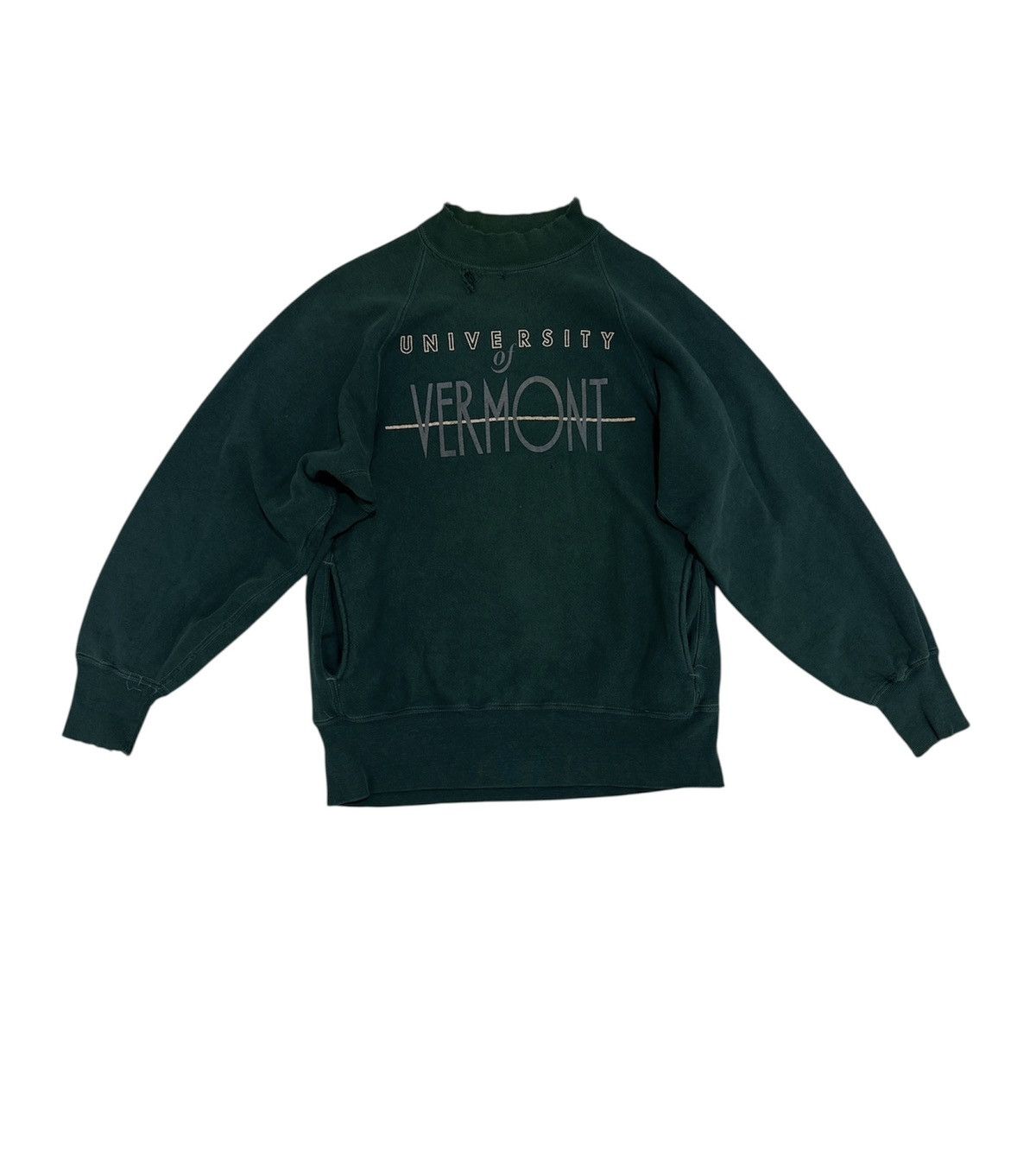 Champion Trashed Vtg 80’s Champion Sweatshirt Universirty of Vermont Size US L / EU 52-54 / 3 - 1 Thumbnail