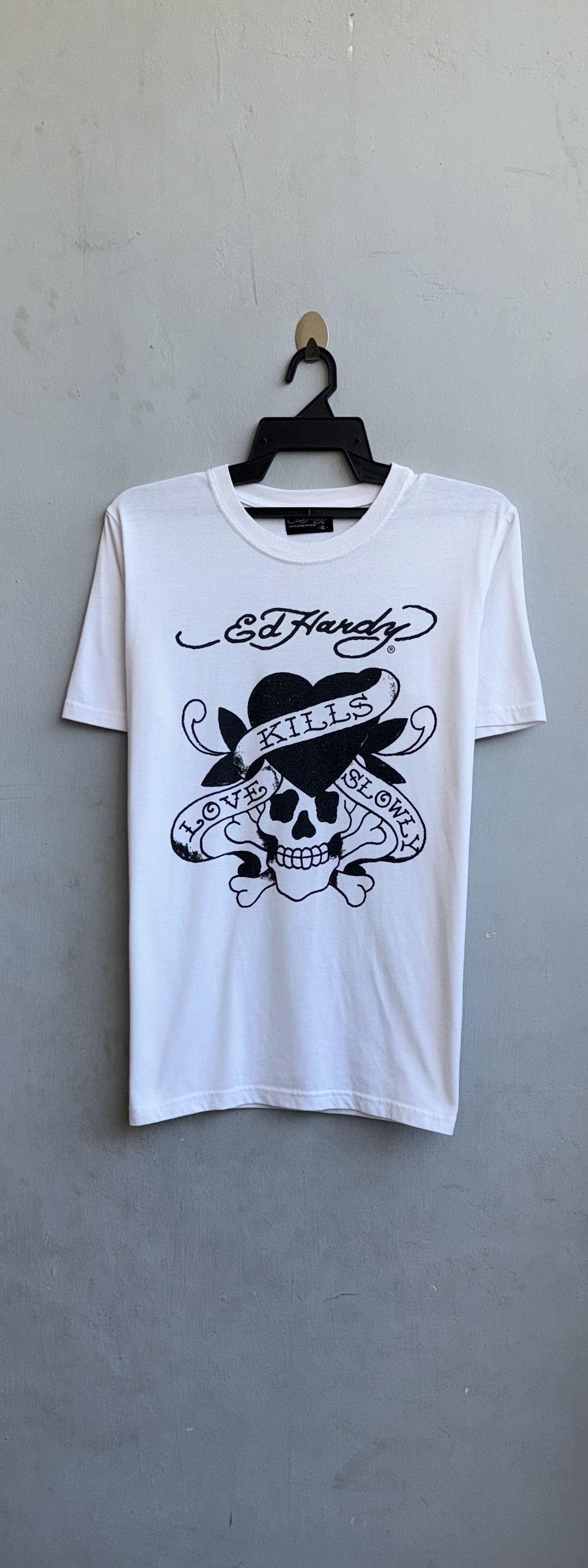 Christian Audigier Ed Hardy Kills Love Slowly Shirt Size US L / EU 52-54 / 3 - 1 Thumbnail