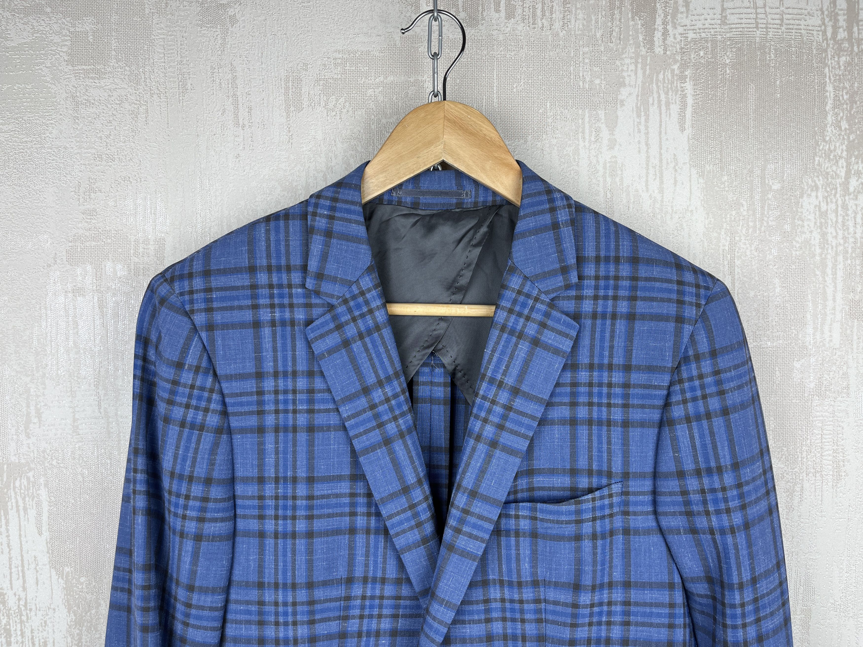 Ermenegildo Zegna Alferano Ermenegildo Zegna Check Wool Blazer Men's Size 46 ? Size US S / EU 44-46 / 1 - 2 Thumbnail