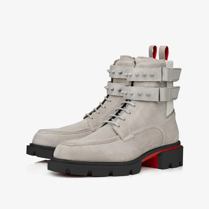 Christian Louboutin o1bcso1str1024 Boot in Grey Size US 10 / EU 43 - 1 Thumbnail