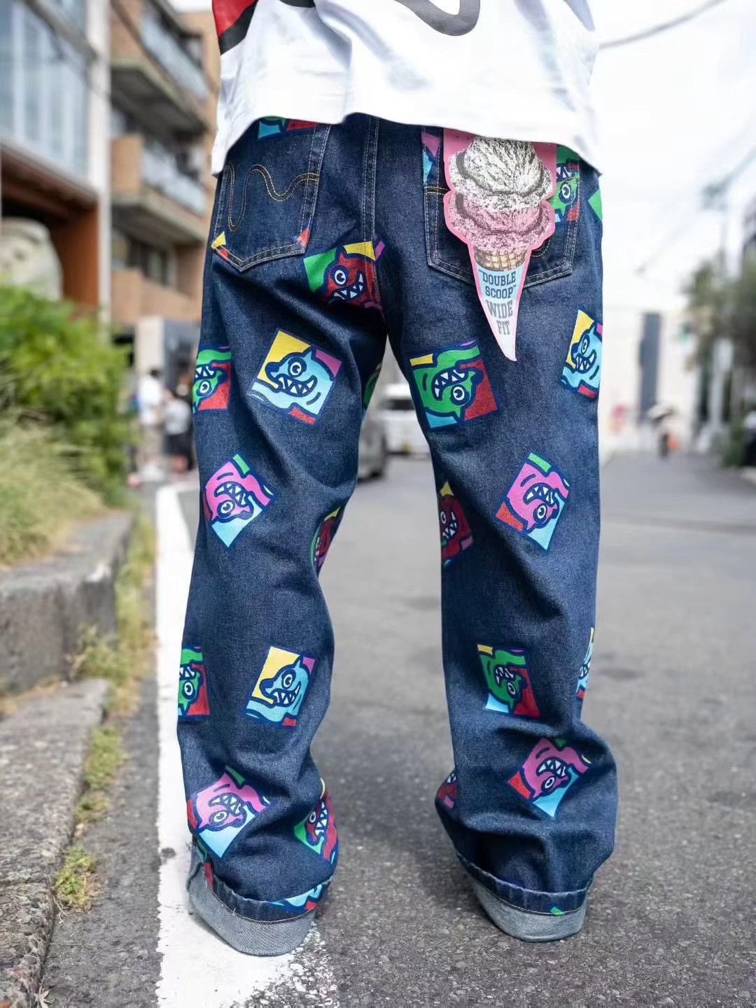 Billionaire Boys Club Billionaire Boys Club Flying Dog Jeans Size US 34 / EU 50 - 3 Thumbnail