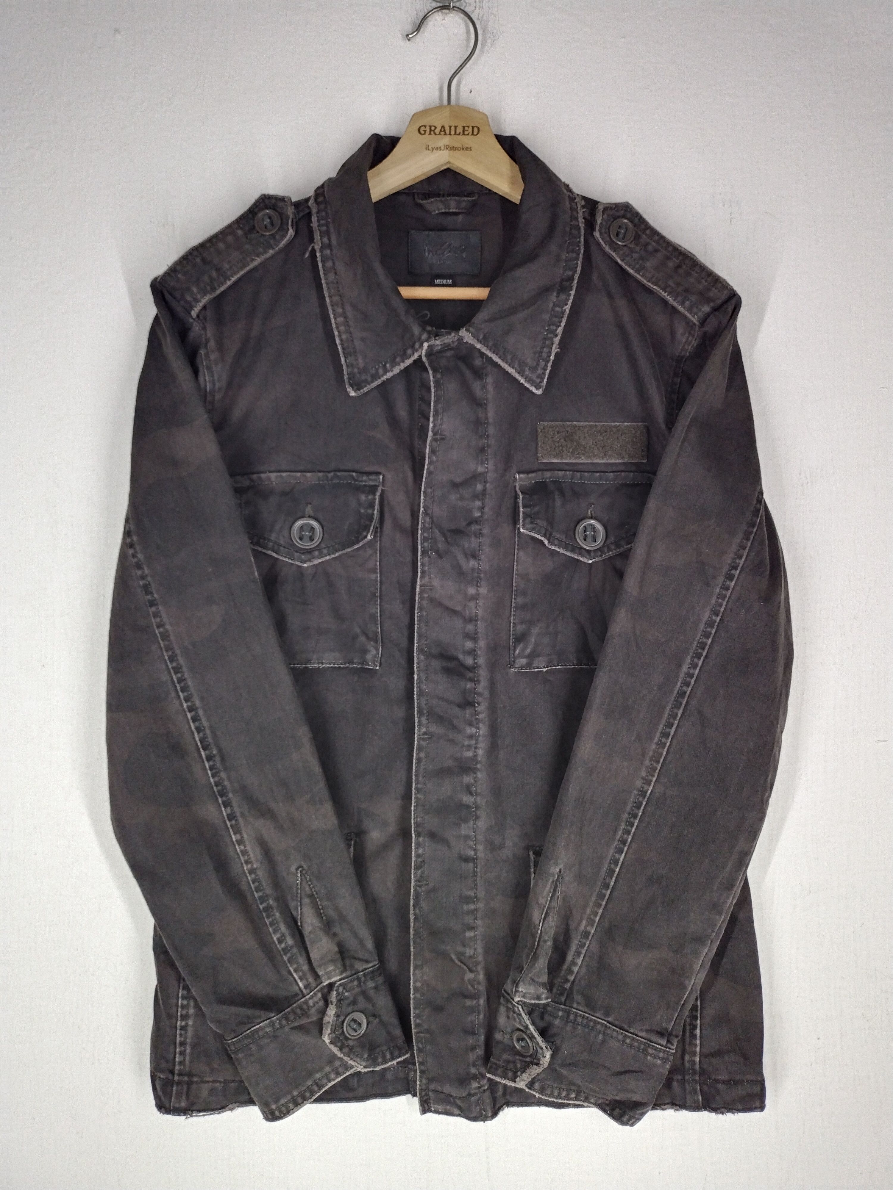 If Six Was Nine × Japanese Brand × Mossimo Vintage Mossimo Black Worker Jacket Size US M / EU 48-50 / 2 - 4 Thumbnail