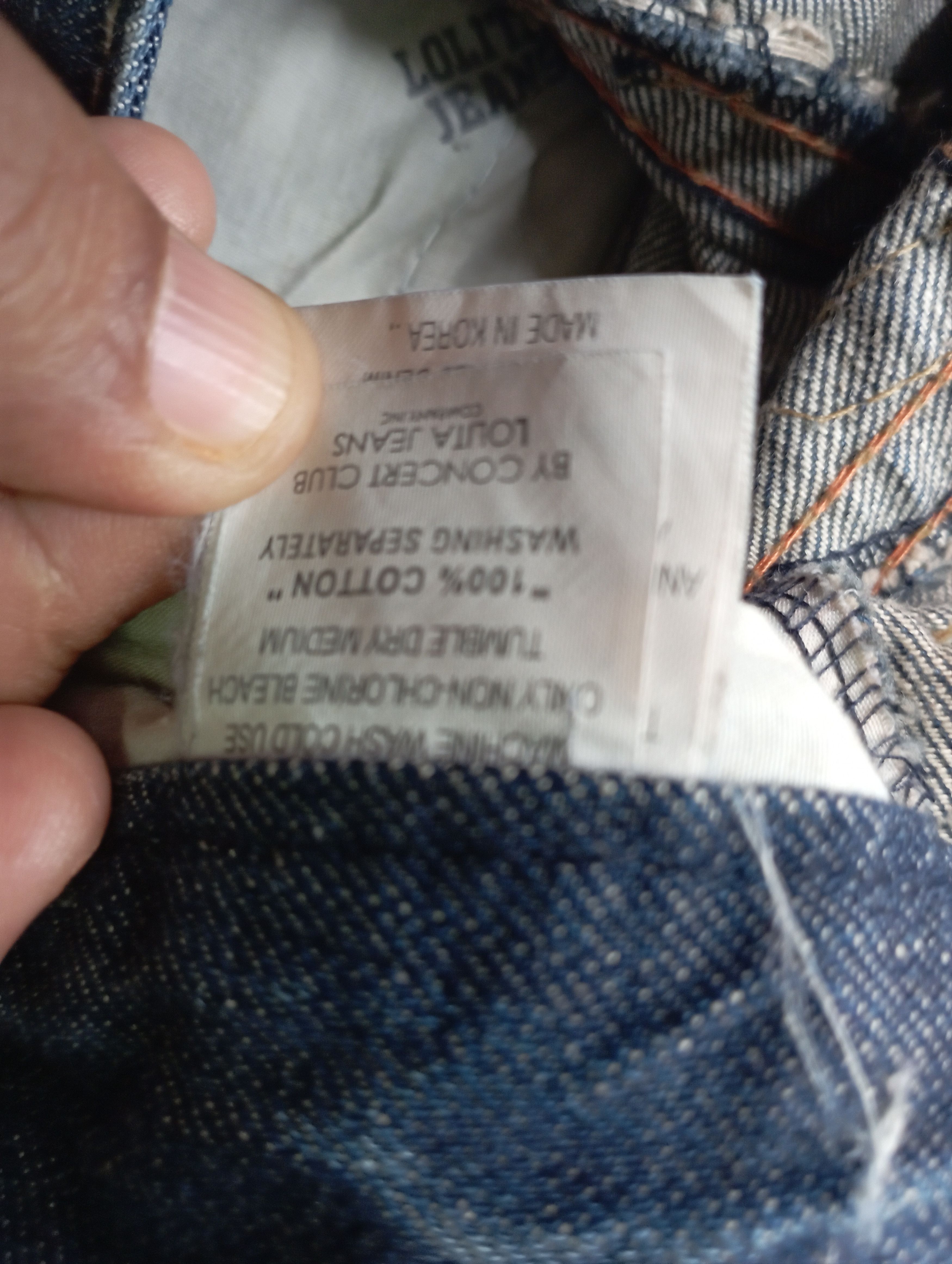 Tornado Mart Super Flare Jeans Mud Rusty Lolita Yoshitomo Nara Jeans Size 24" / US 00 / IT 34 - 17 Thumbnail