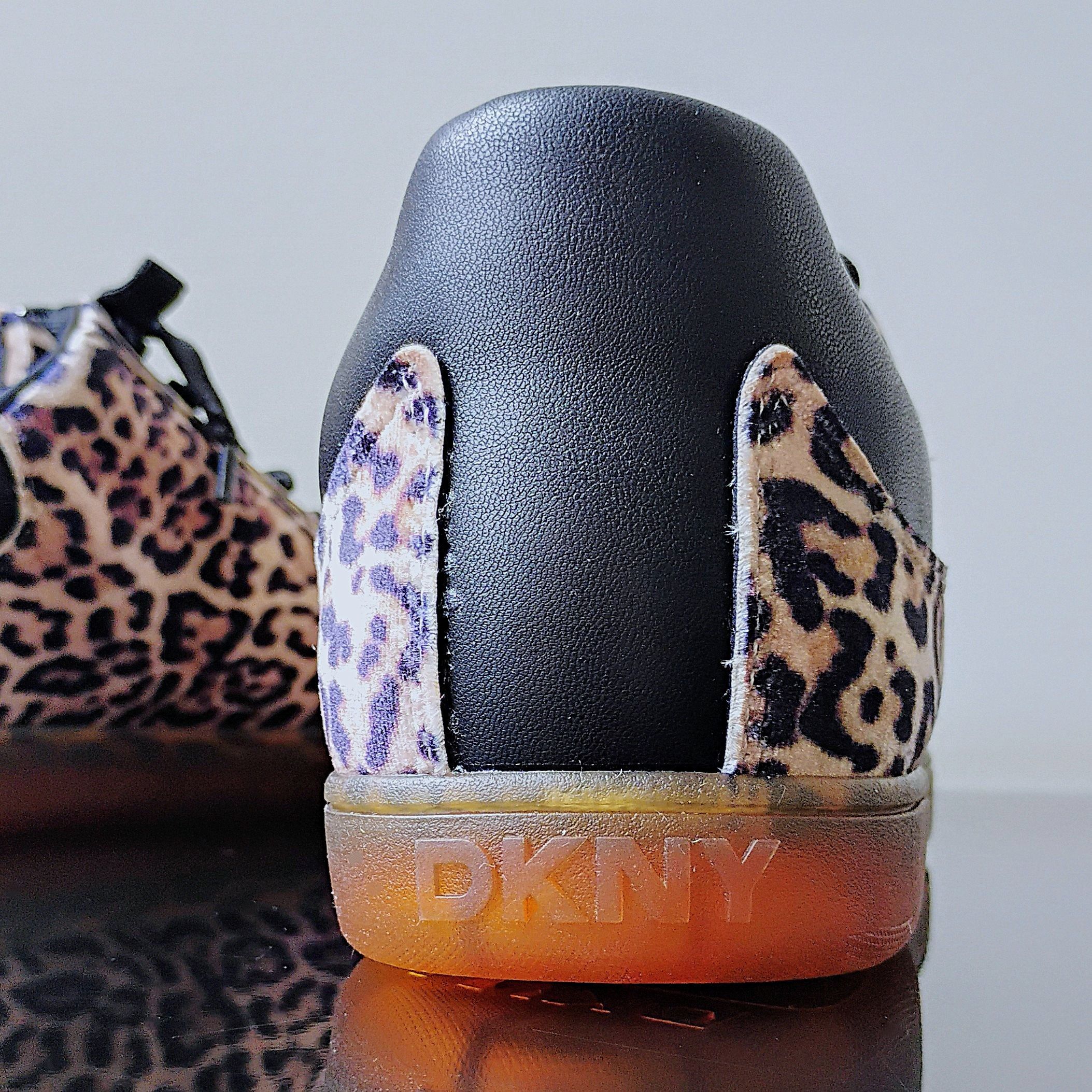 DKNY DKNY Women's Seacliff Sneaker in Free & Wild Leopard Print Size US 11 / IT 41 - 7 Thumbnail