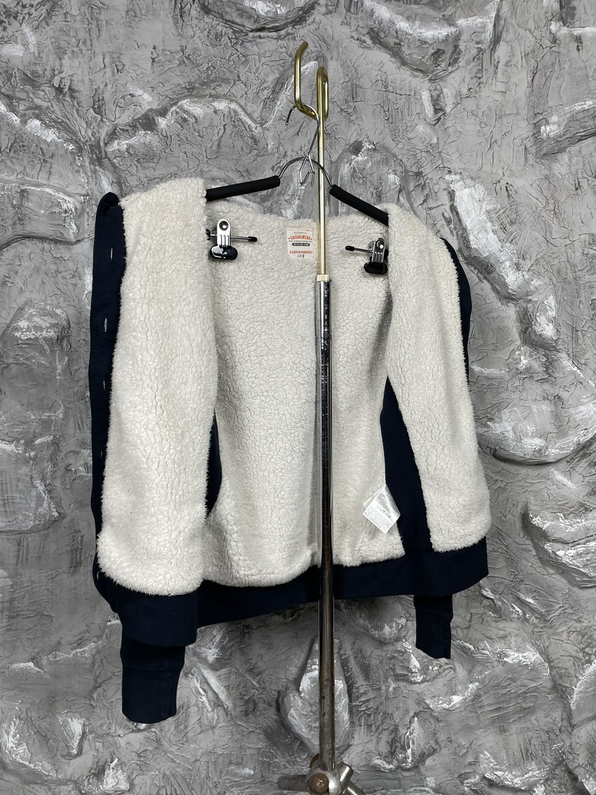 Abercrombie & Fitch × If Six Was Nine × Japanese Brand Vintage Fur Buttons Up Hoodie Y2K Japanese LGB Style Size US S / EU 44-46 / 1 - 8 Thumbnail