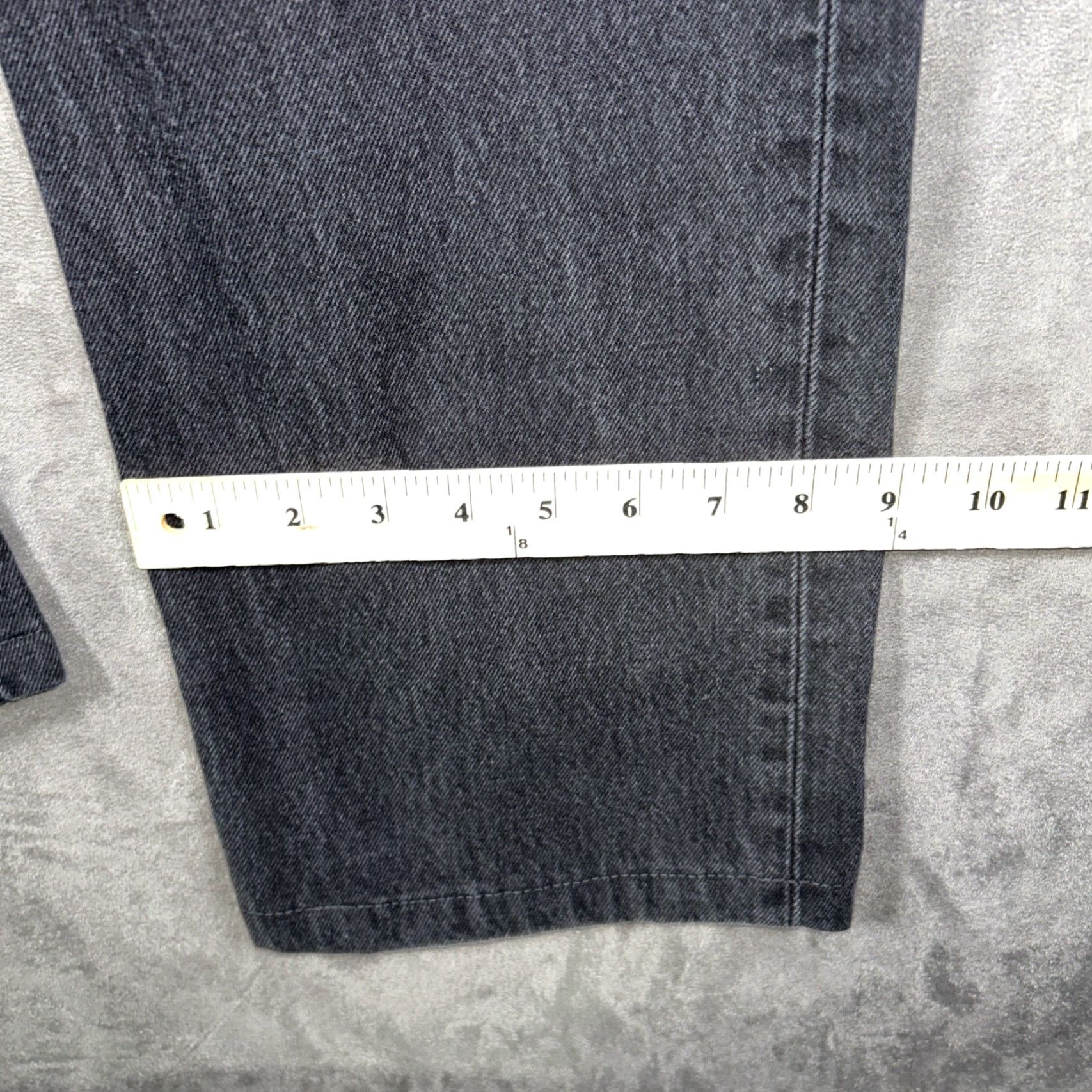 Levi's VINTAGE Levi's 501 Jeans Mens 34x30 Black Denim Button Fly 00501-0660 Regular 5-Pocket Logo Size US 34 / EU 50 - 6 Thumbnail