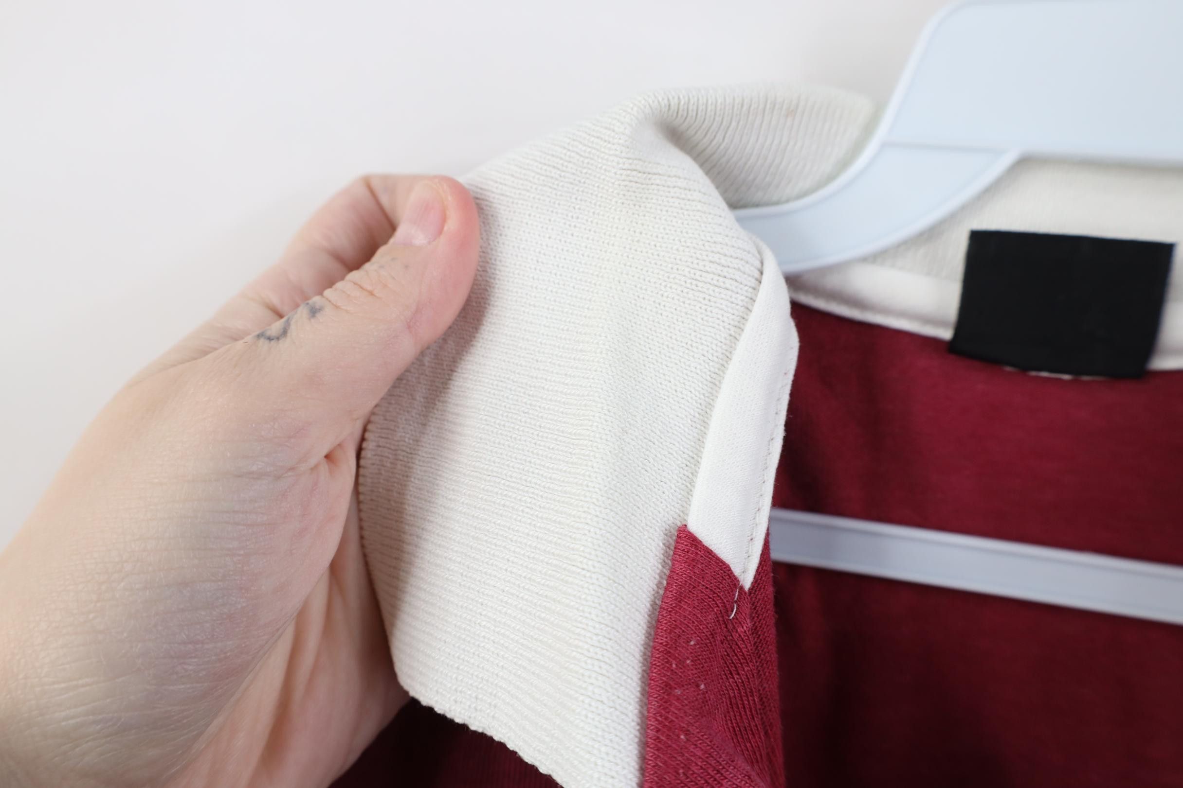 Vintage Vintage 70s 80s Streetwear Block Knit Golf Polo Shirt USA Size US XL / EU 56 / 4 - 11 Thumbnail