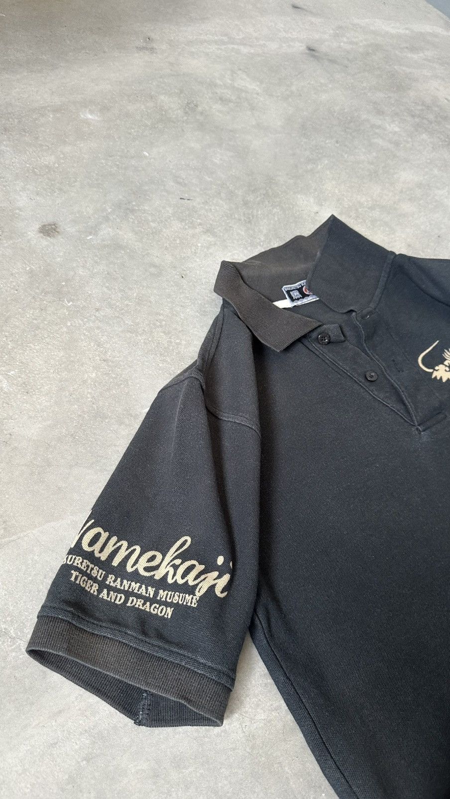 Edition Japan VINTAGE BAKURTEDU RANMAN MUSUME JAPANESE TRADITION POLO TEE Size US M / EU 48-50 / 2 - 5 Thumbnail
