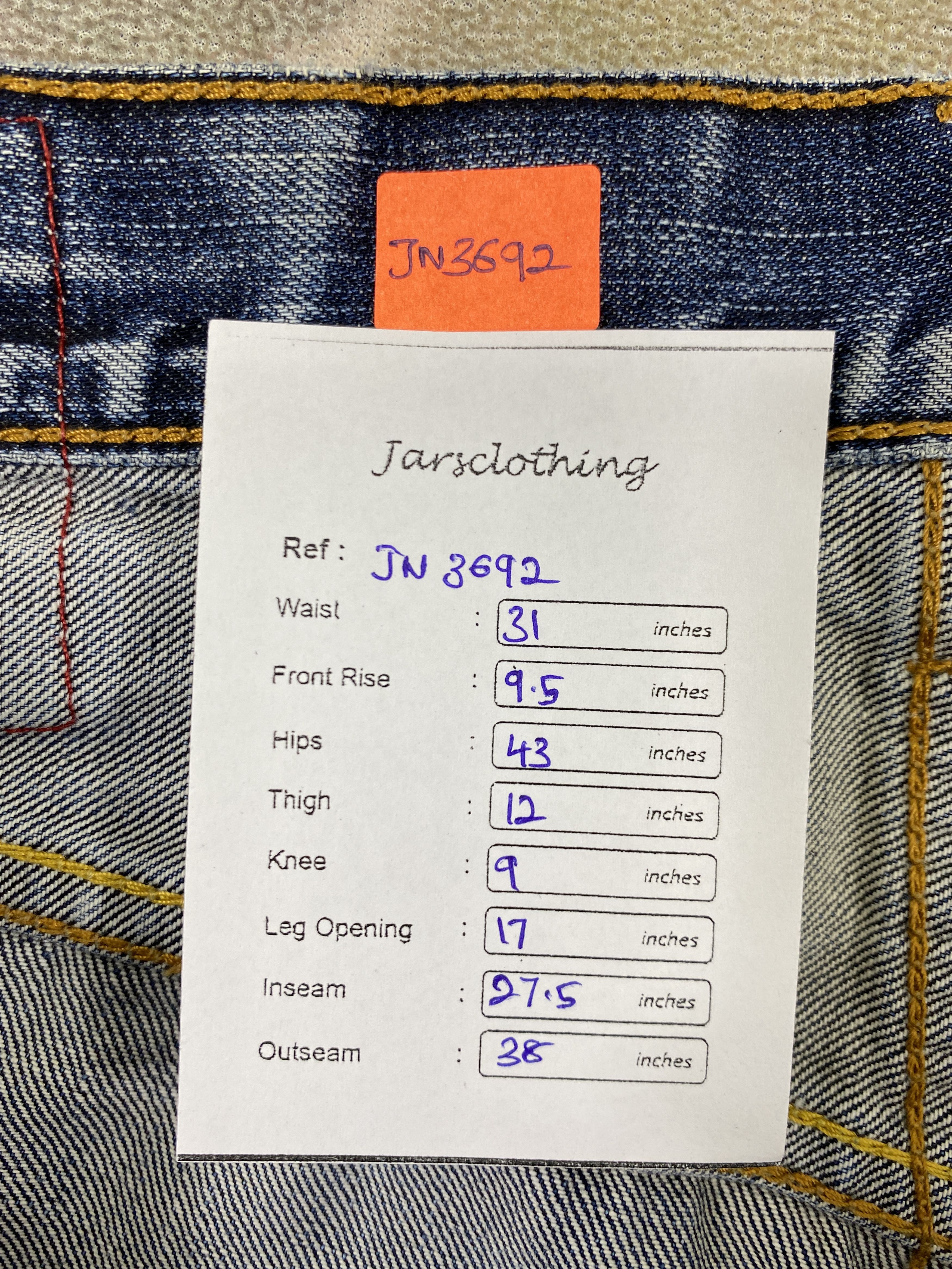 Levi's Faded Blue Vintage Levi's 503 Jeans 31x27.5 Denim - JN3692 Size US 31 - 8 Thumbnail