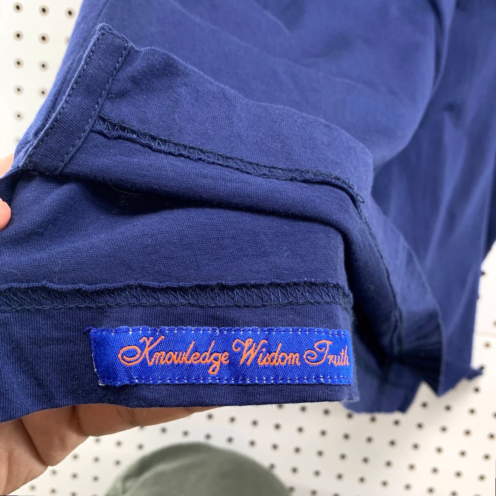 Robert Graham Robert Graham Polo Shirt Mens Large Navy Blue Short Sleeve Collared Preppy Work Shirt Size US L / EU 52-54 / 3 - 7 Thumbnail