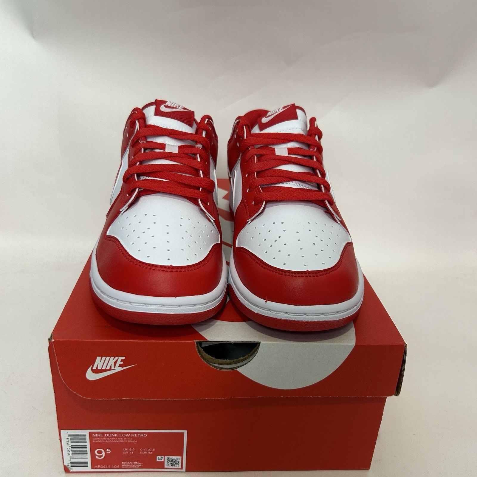Nike Nike Dunk Low Retro “St. John's” Size US 9.5 / EU 42-43 - 2 Thumbnail