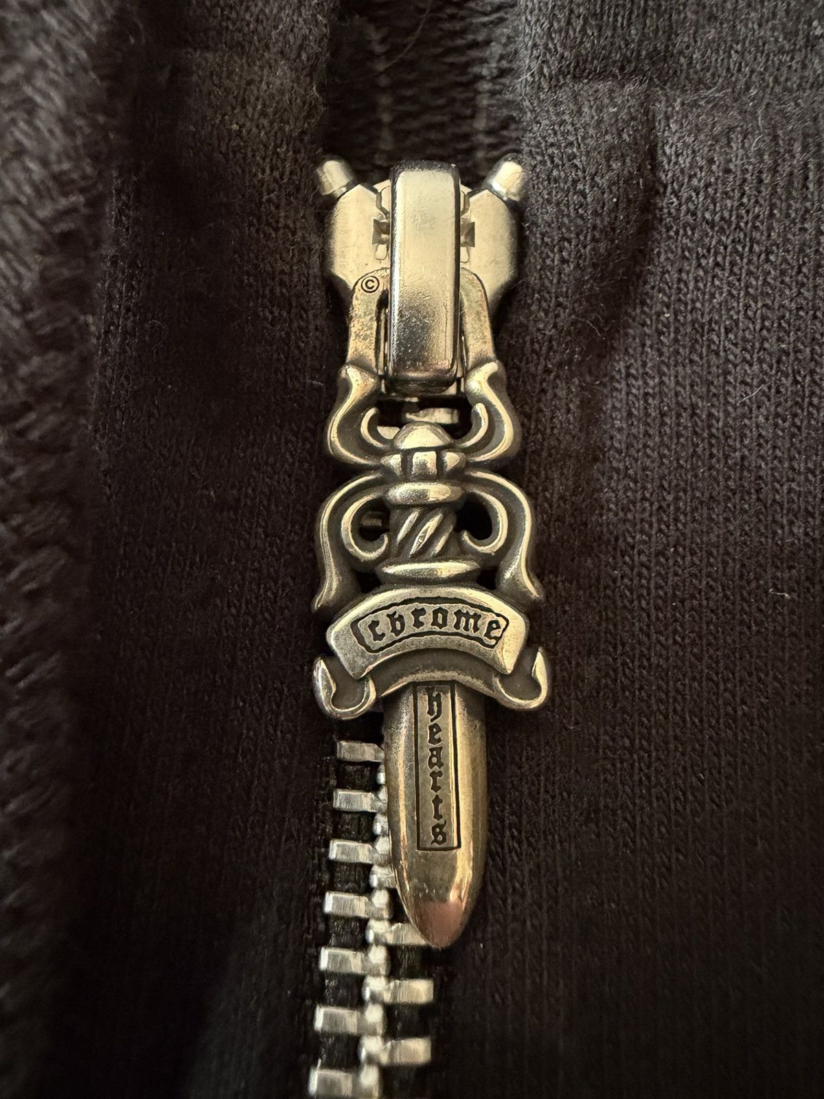 Chrome Hearts Chrome Hearts Cemetery Cross Print Zip Up Hoodie Black Size US L / EU 52-54 / 3 - 6 Thumbnail