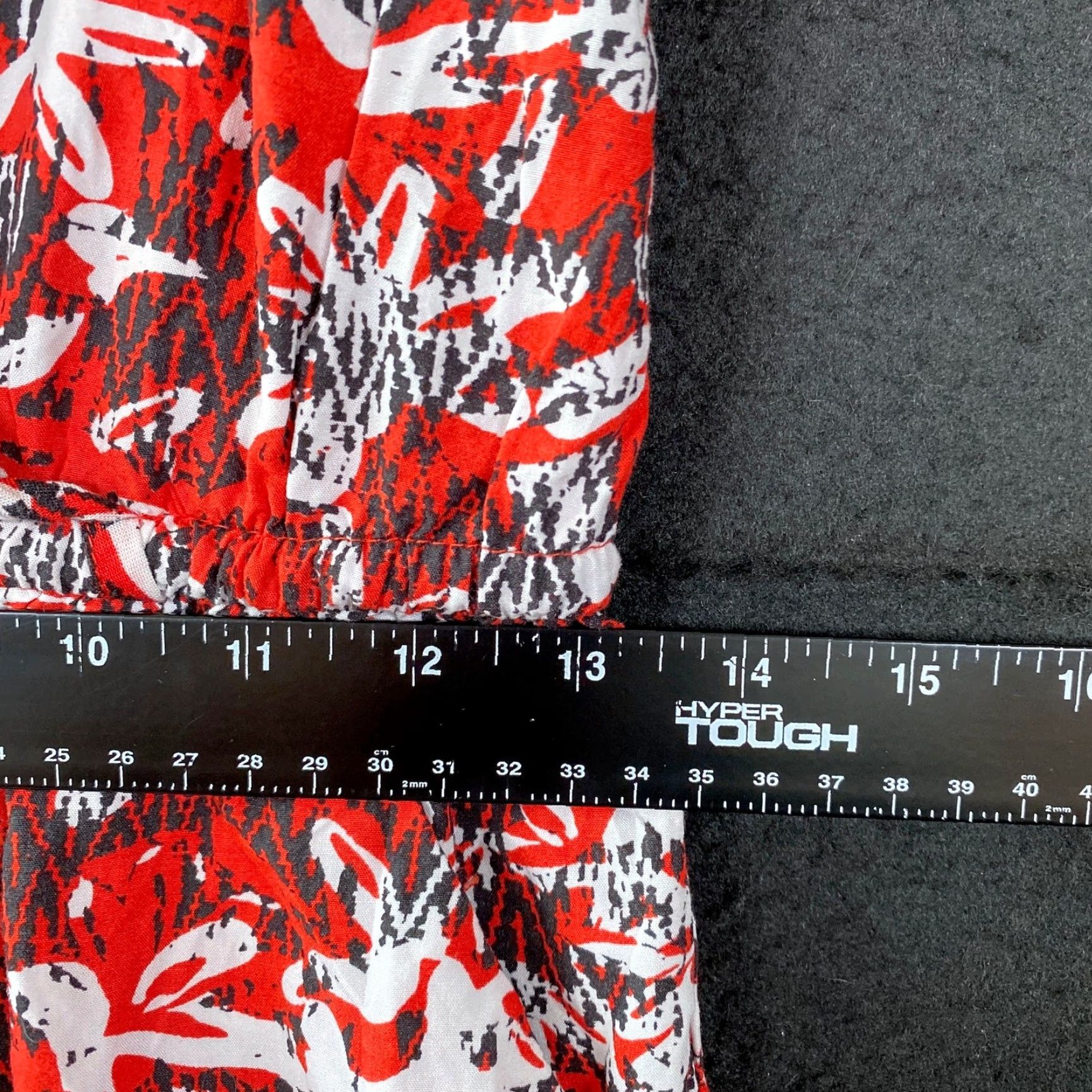 Banana Republic Banana Republic Romper Womens Red White Floral Beach Coastal Pockets XS M Sleeveless V-Neck One-Piece Size 32" / US 10 / IT 46 - 6 Thumbnail