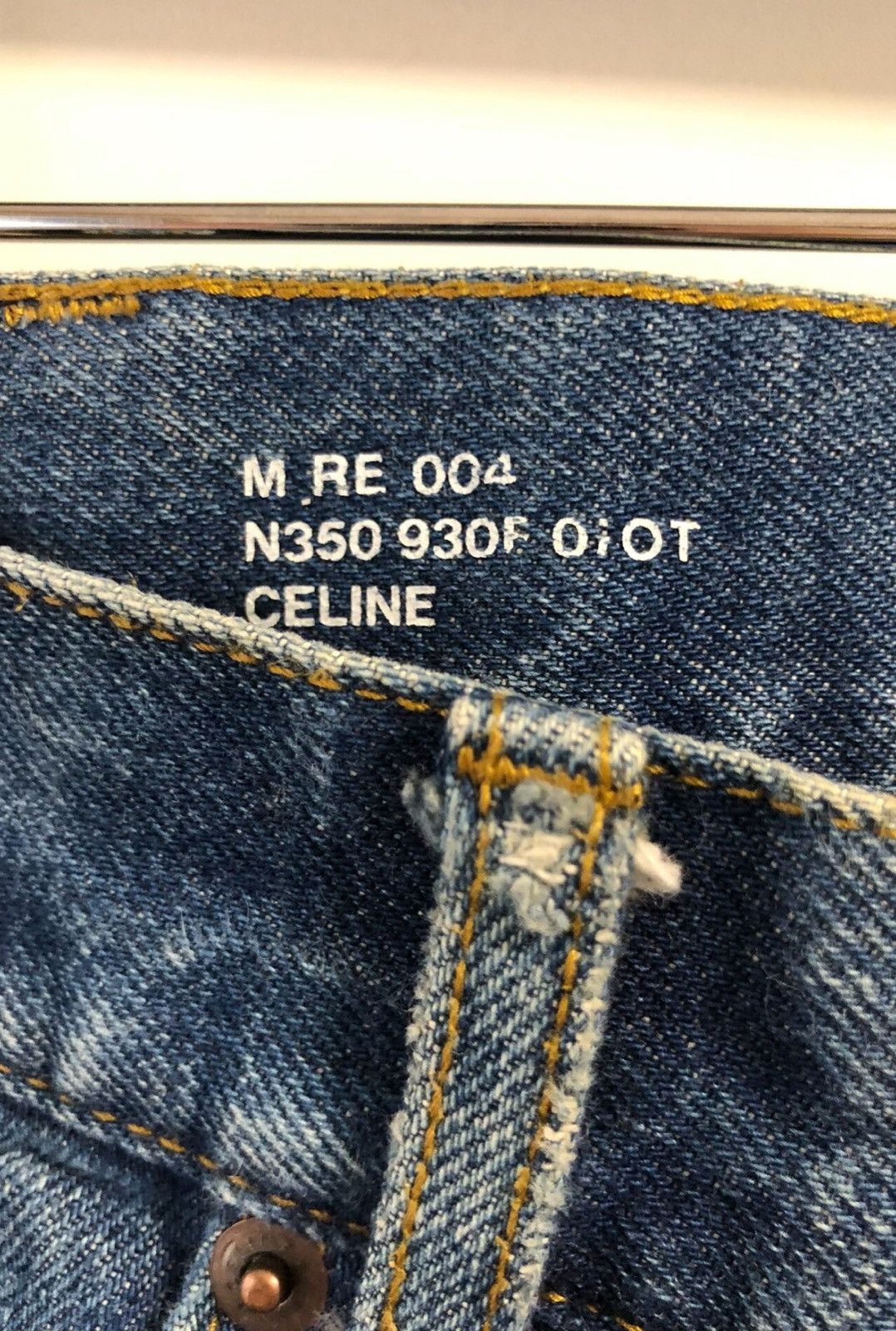 Celine Celine SS21 Monterey Wash Straight-Leg Jeans Size US 30 / EU 46 - 4 Thumbnail