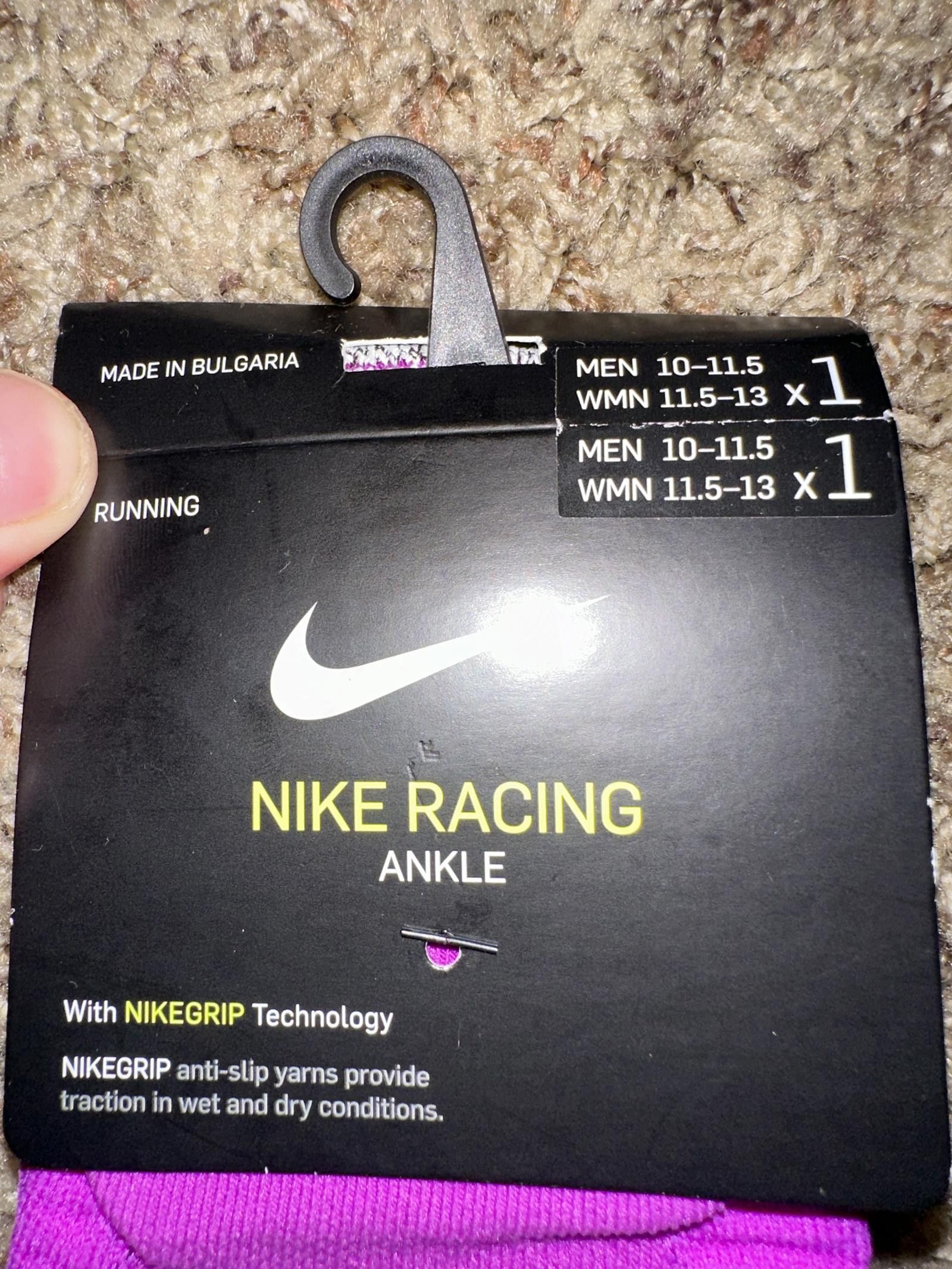 Nike Nike Racing Ankle Socks Sample Size ONE SIZE - 2 Thumbnail