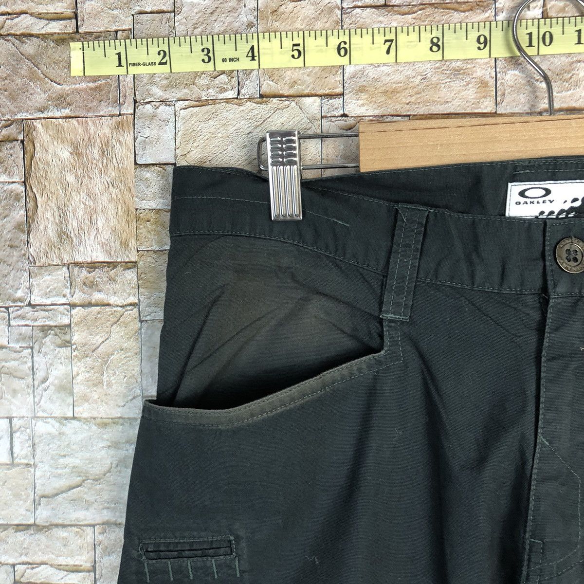 Oakley Oakley Dark Blue Cargo Multipocket Pants #A442 Size US 33 - 7 Thumbnail