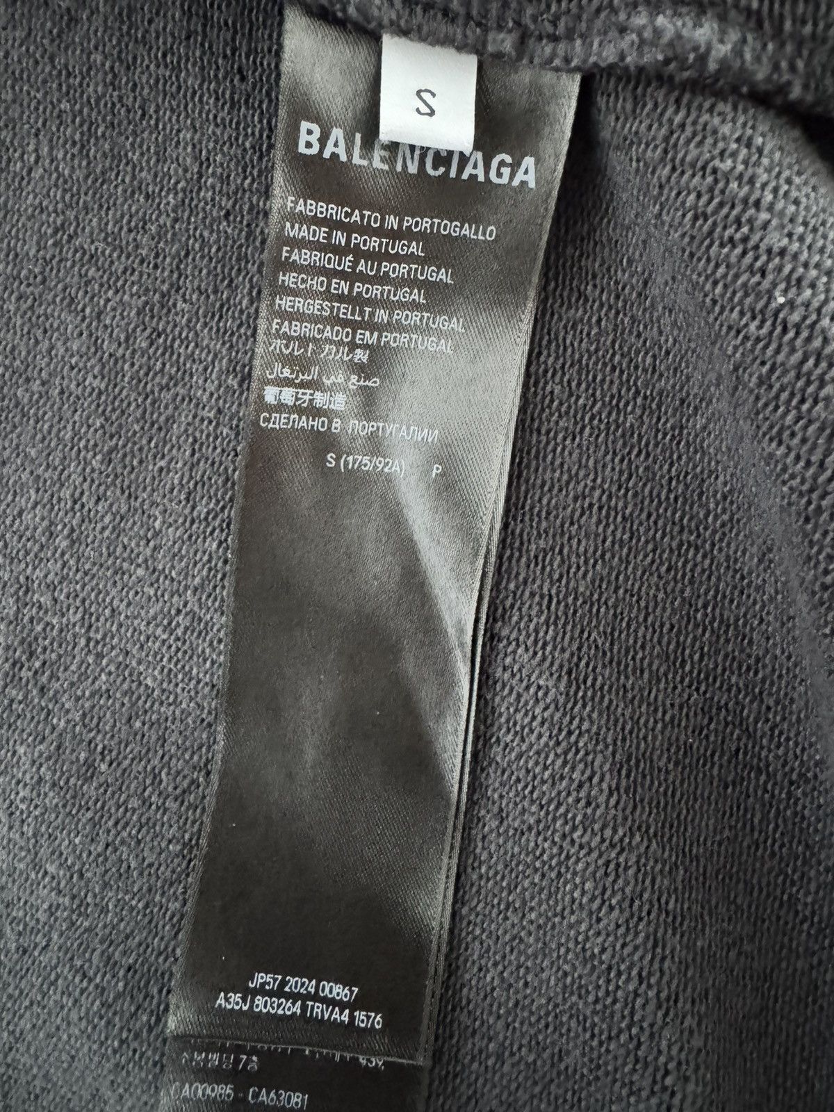 Balenciaga Balenciaga Tribal Hoodie Size US S / EU 44-46 / 1 - 7 Thumbnail