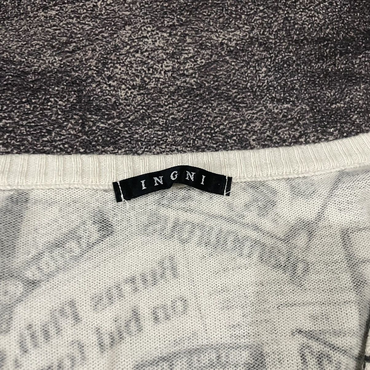 If Six Was Nine × Japanese Brand Ingni cardigan newspaper full print Size US M / EU 48-50 / 2 - 6 Thumbnail